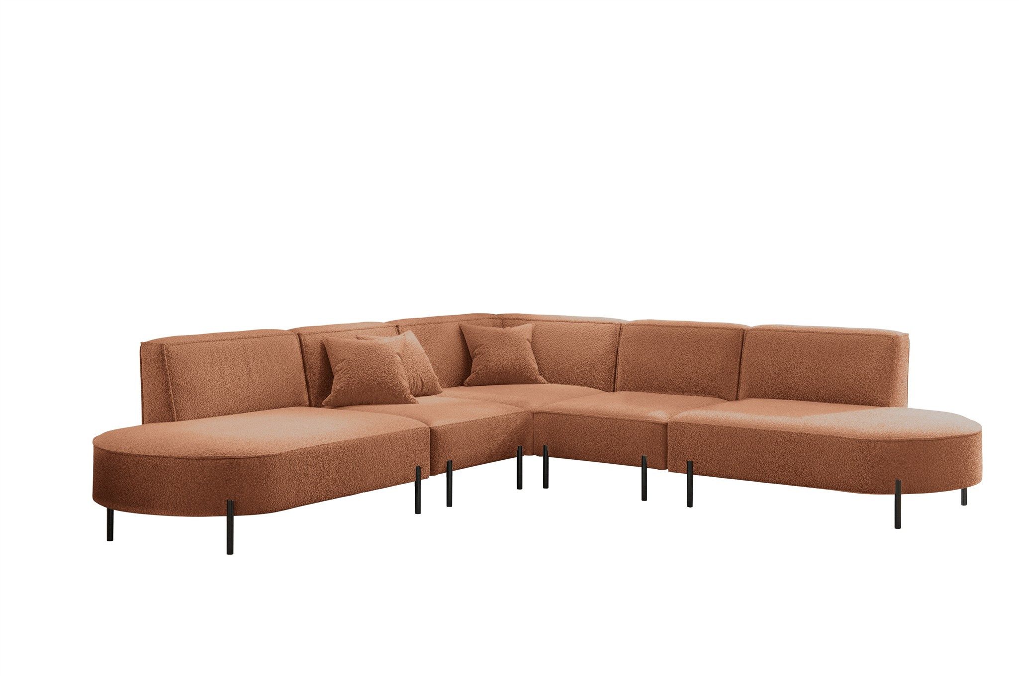 Fun Möbel Ecksofa Sofa VALENCIA Seite günstig online kaufen