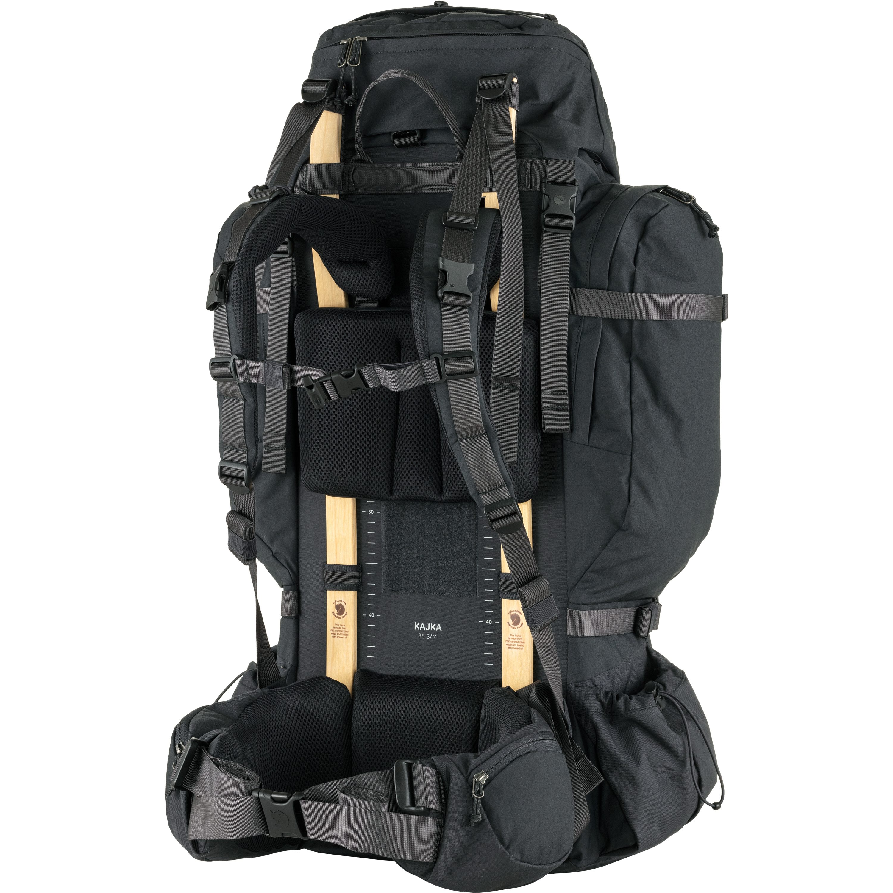 Fjällräven Trekkingrucksack Fjällräven Kajka 85 Trekkingrucksack (Volumen 85 Liter/ Gewicht 3,39kg