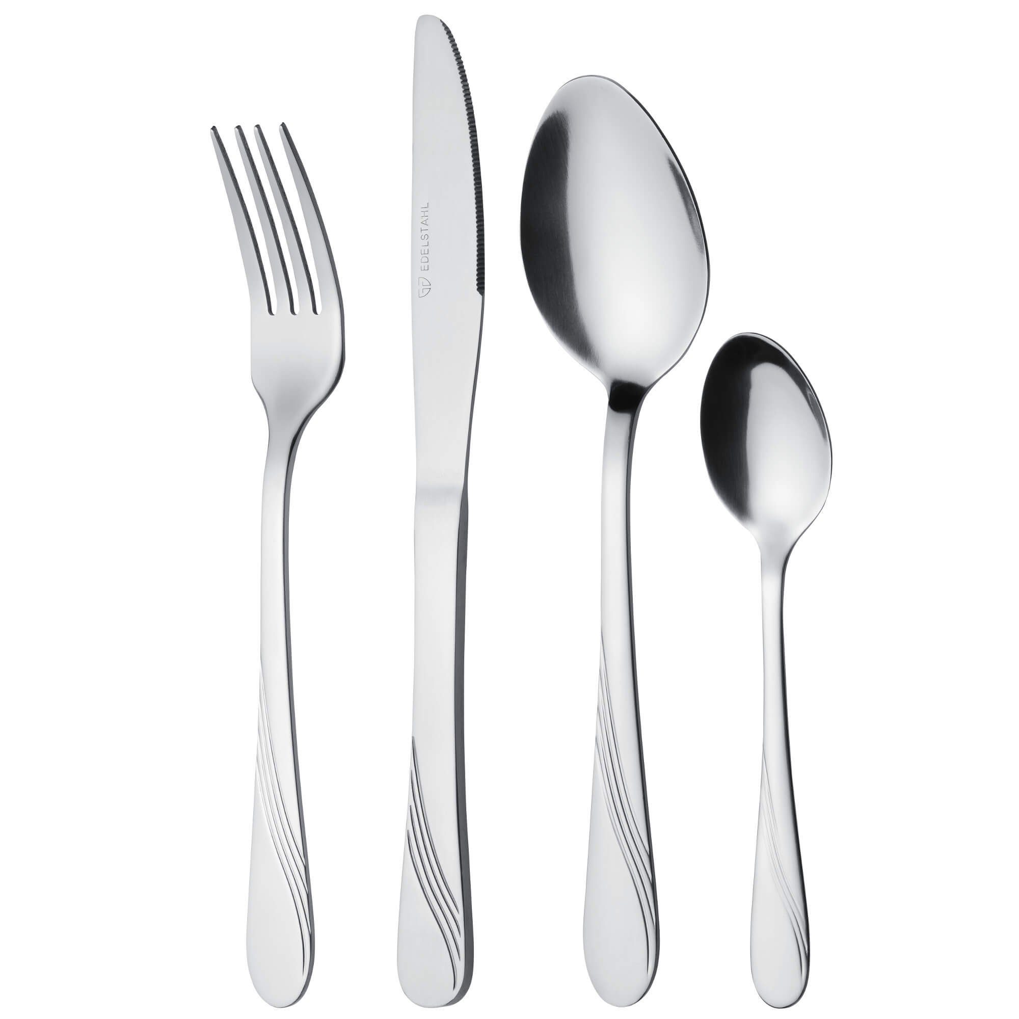Besteck-Set GRÄWE Tafelbesteck 24-tlg., für 6 Personen, Serie Stralsund