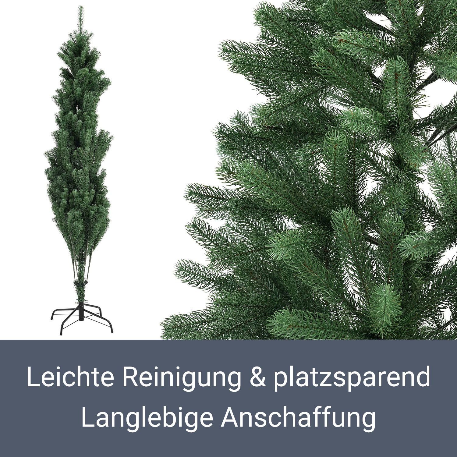 Tannenbaum Aufbau, Weihnachtsbaum inkl. 180, Talvi Künstlicher naturgetreu Ständer, Juskys einfacher