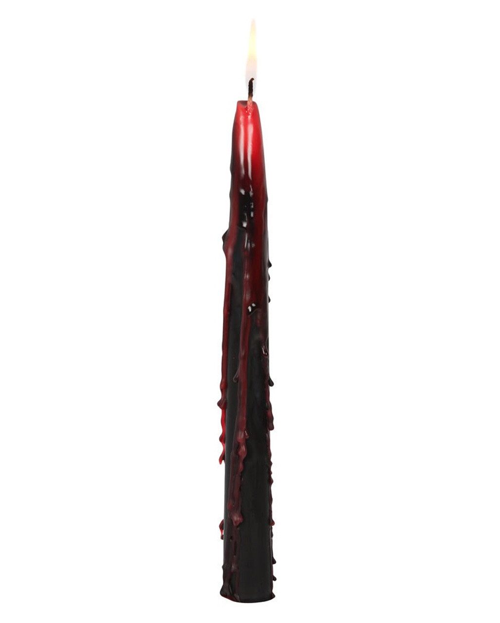 Horror-Shop Dekofigur Schwarze Vampirblut Spitzkerzen 8 Stück – Bild 2 von 5
