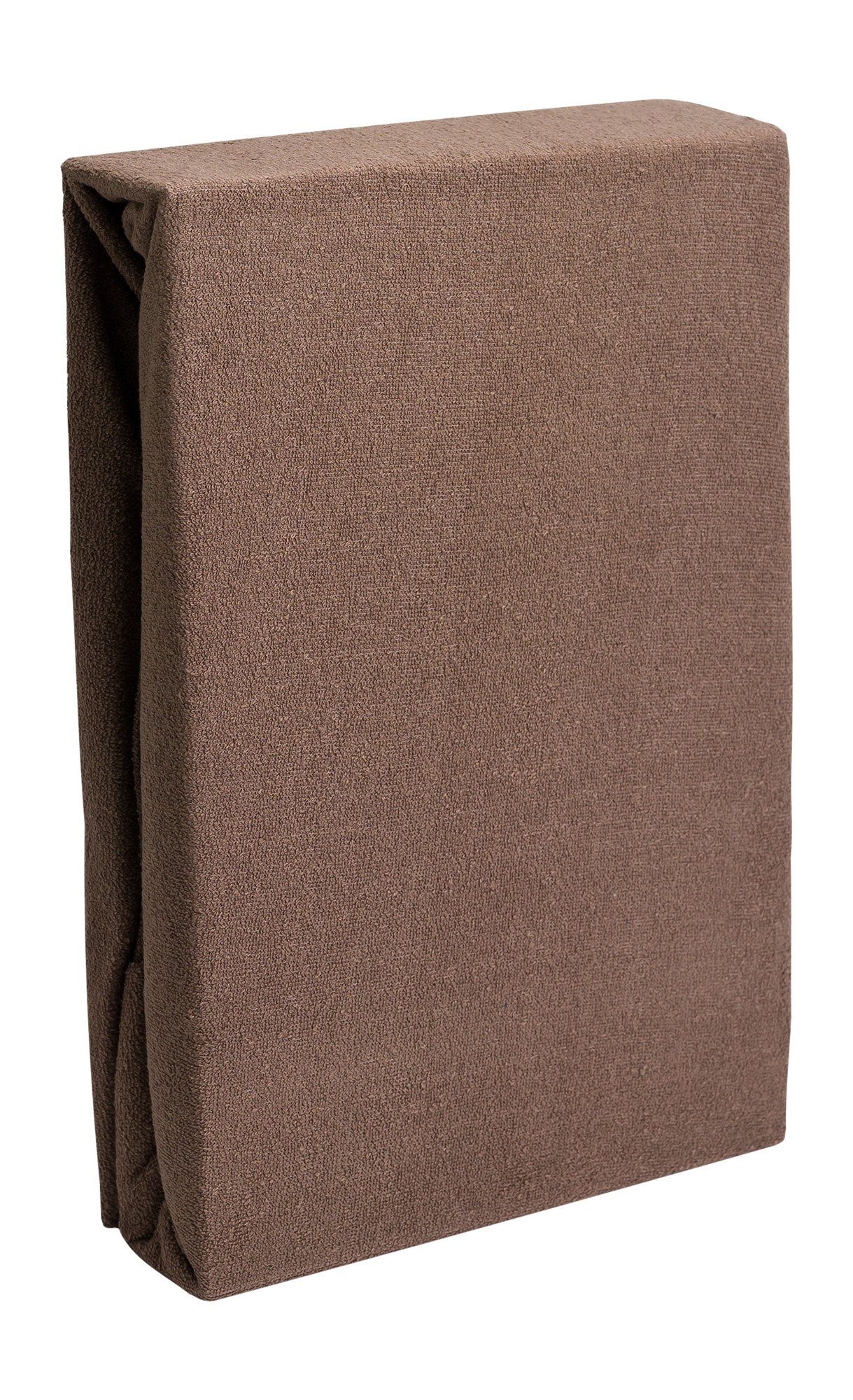 Hometex Premium Textiles Spannbettlaken aus Frottier Stoff bis 23 cm Steghöhe, Frottee, Gummizug: Rundumgummizug, Kuschelig warm und extra weich, ideal für die  – Bild 3 von 5