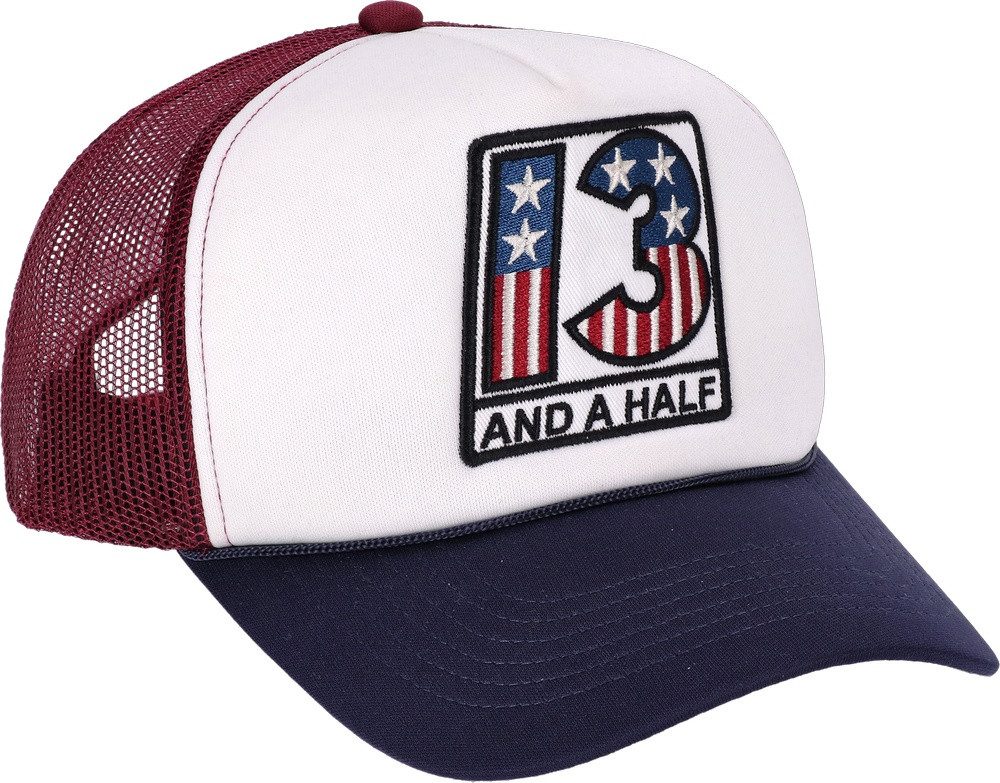 13 1/2 Snapback Cap Americana Trucker Cap