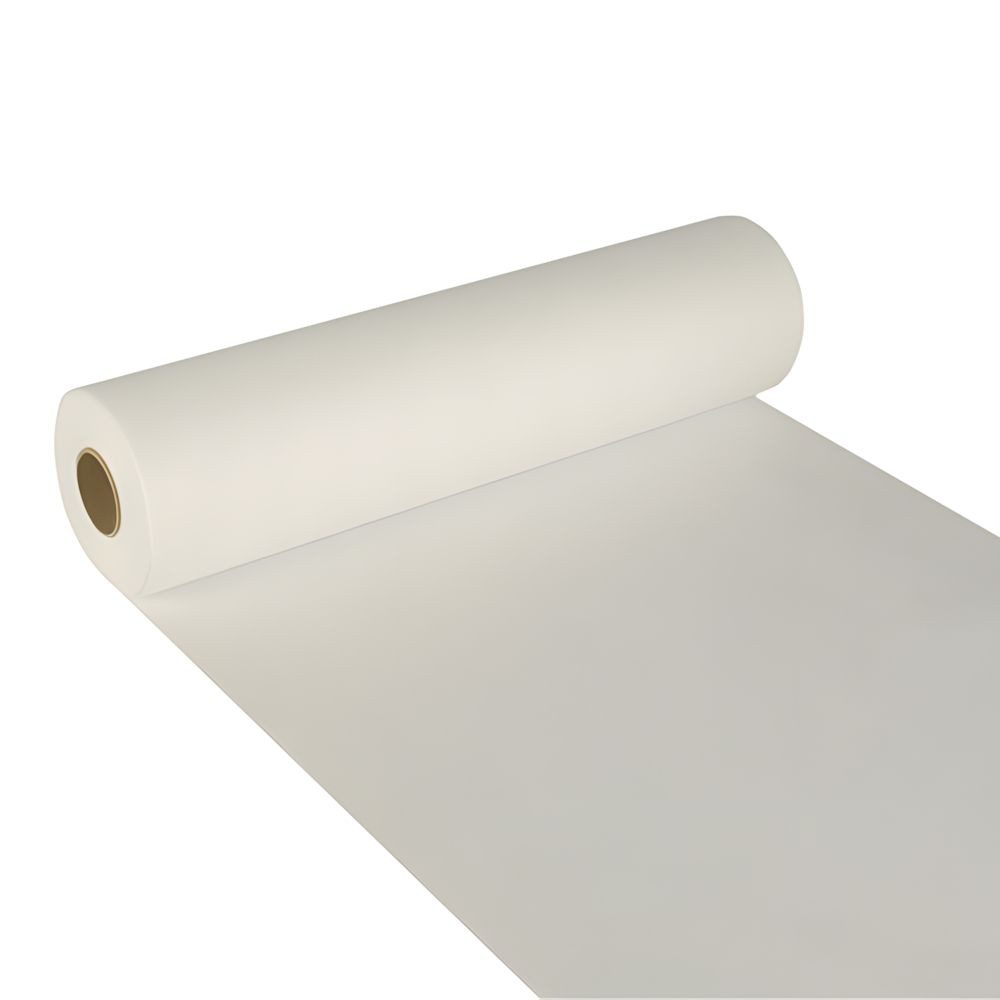 PAPSTAR Tischläufer Tischläufer, stoffähnlich, Vlies soft selection 24 m x 40 cm weiss