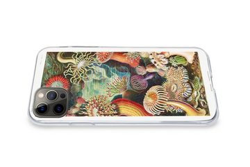 MuchoWow Handyhülle Ernst Haeckel - Anemone - Retro - Natur - Pflanzen - Meer, Handyhülle Apple iPhone 12 Pro Max, Smartphone-Bumper, Print, Handy