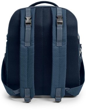 Skip Hop Wickelrucksack Go Envi, blau-grau, aus recyceltem Material