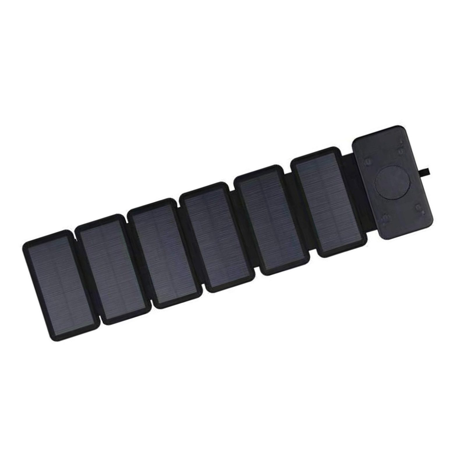 GARRYFIZH Solar Powerbank Power Bank Solarpanel für Outdoor-Aktivitäten Solar Powerbank, 6 Solarzellen USB-Ausgang