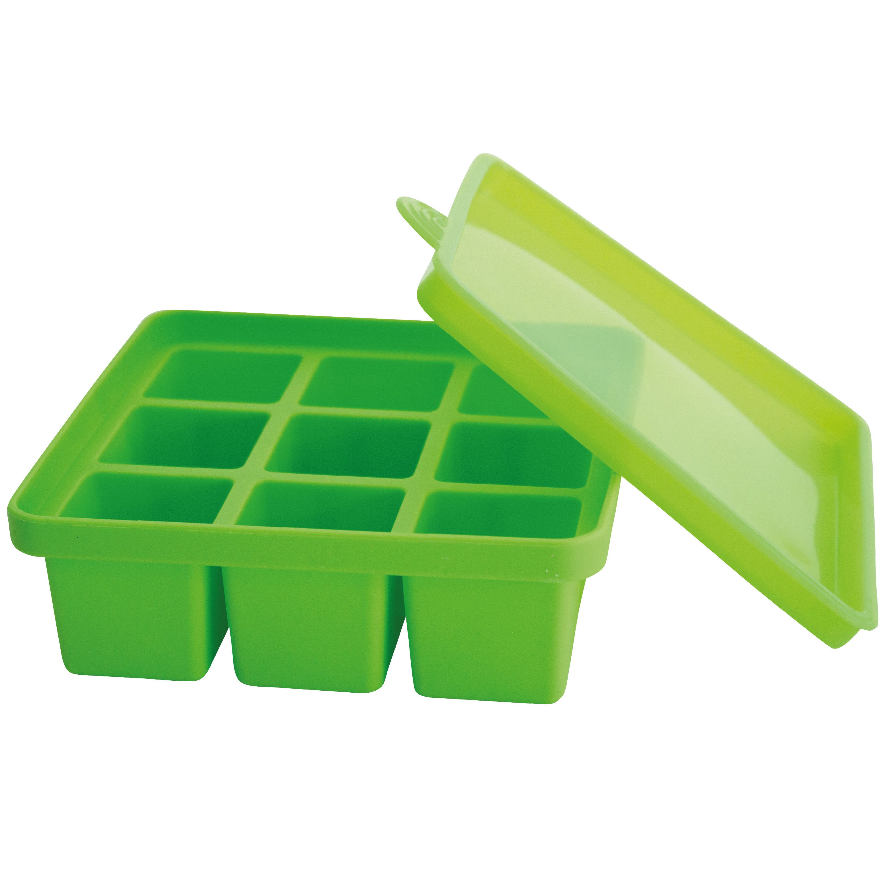 dentistar Eiswürfelform Silikon Gefrierform mit 9 x 60 ml