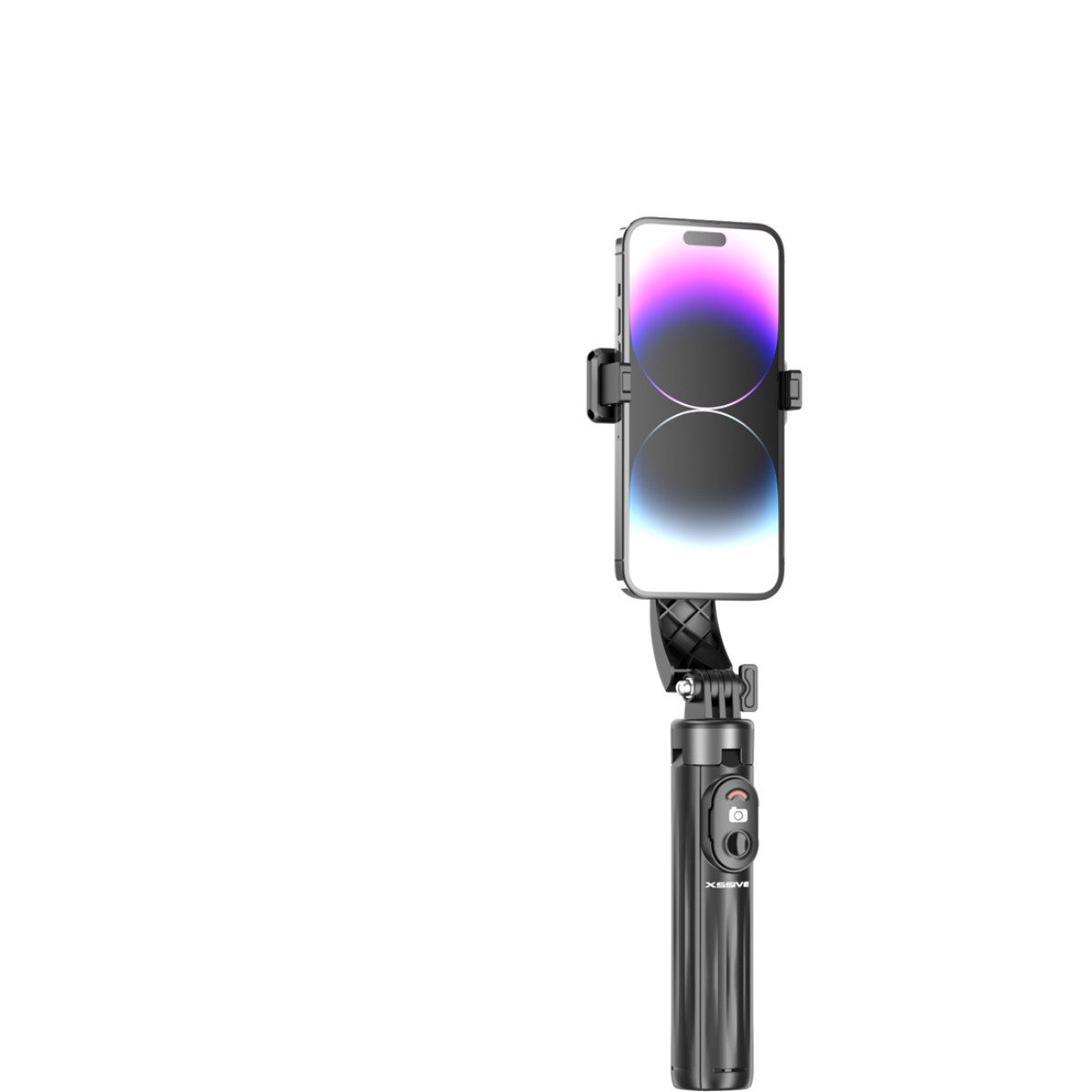 Xssive Selfie-Stick XSS-SELFIE-6, Selfie-Stick & Stativ mit Fernbedienung, bis 100 cm ausziehbar
