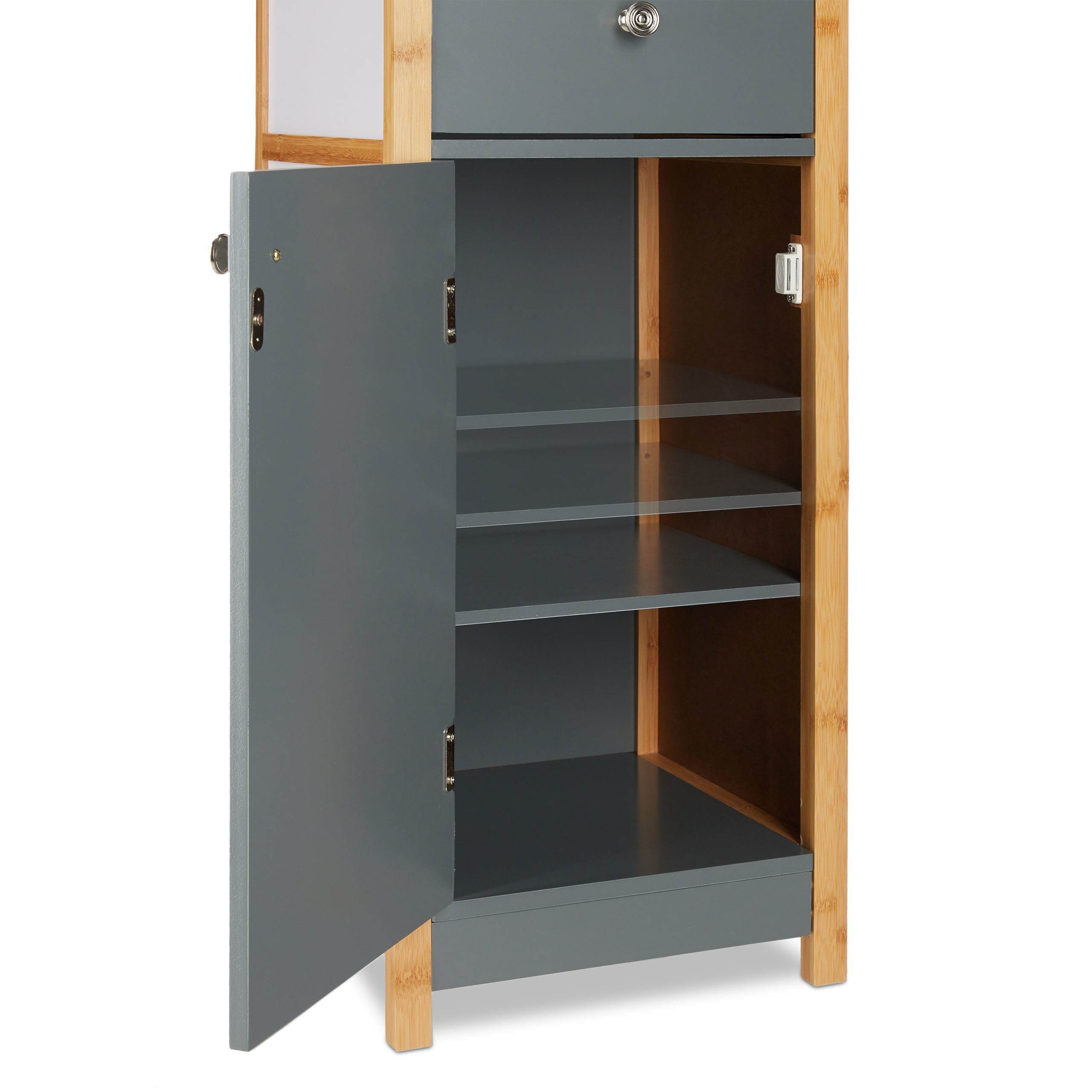 Hochschrank Hochschrank Bad relaxdays