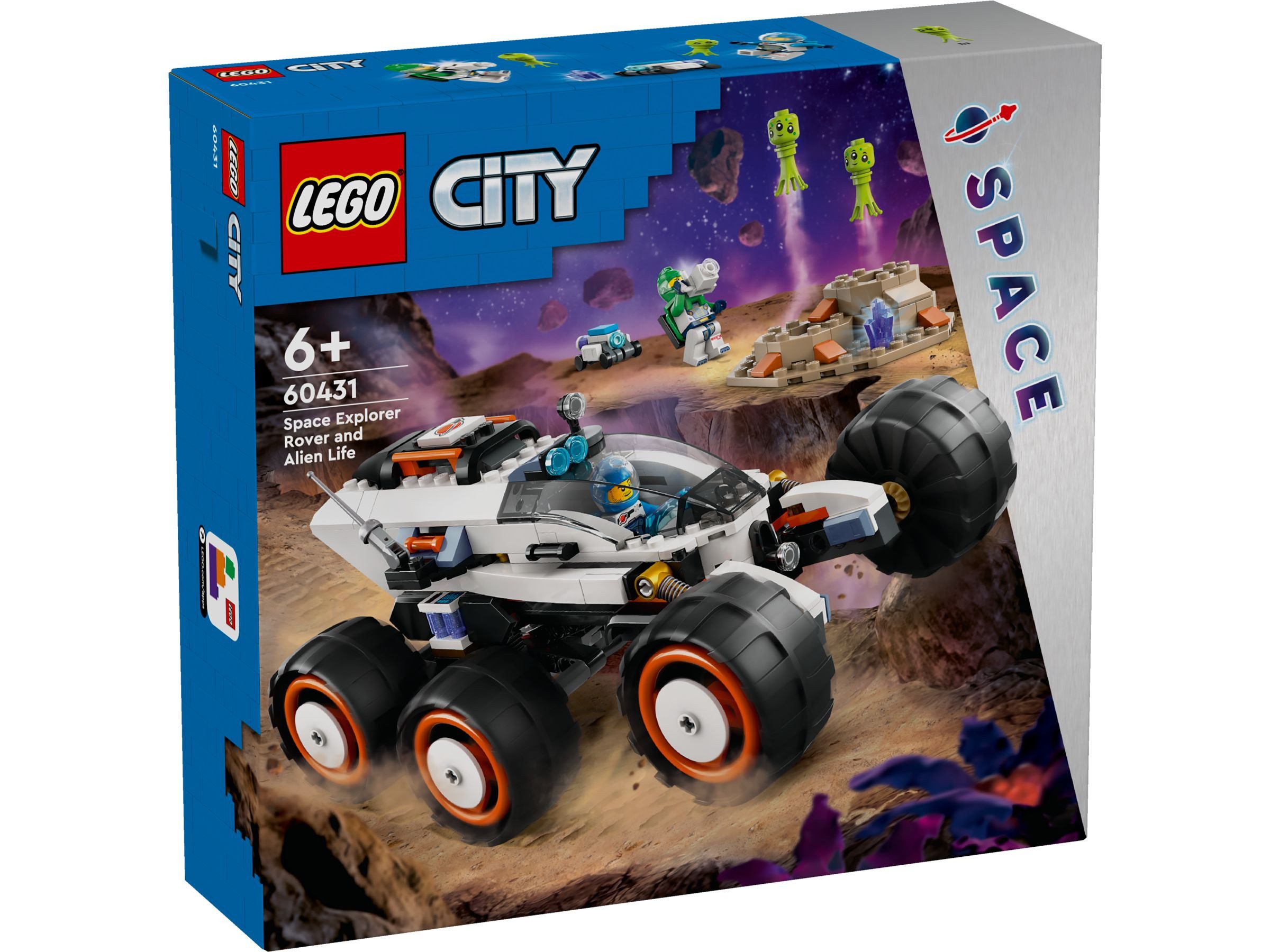 LEGO® LEGO® City 60431 Weltraum-Rover mit Außerirdischen Konstruktionsspielsteine