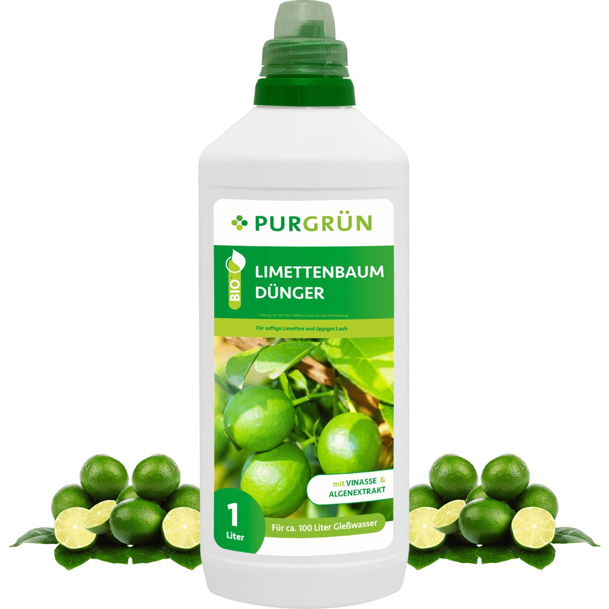 Purgrün Obstdünger Purgrün Bio Limettenbaum Dünger, NPK 4+1+7