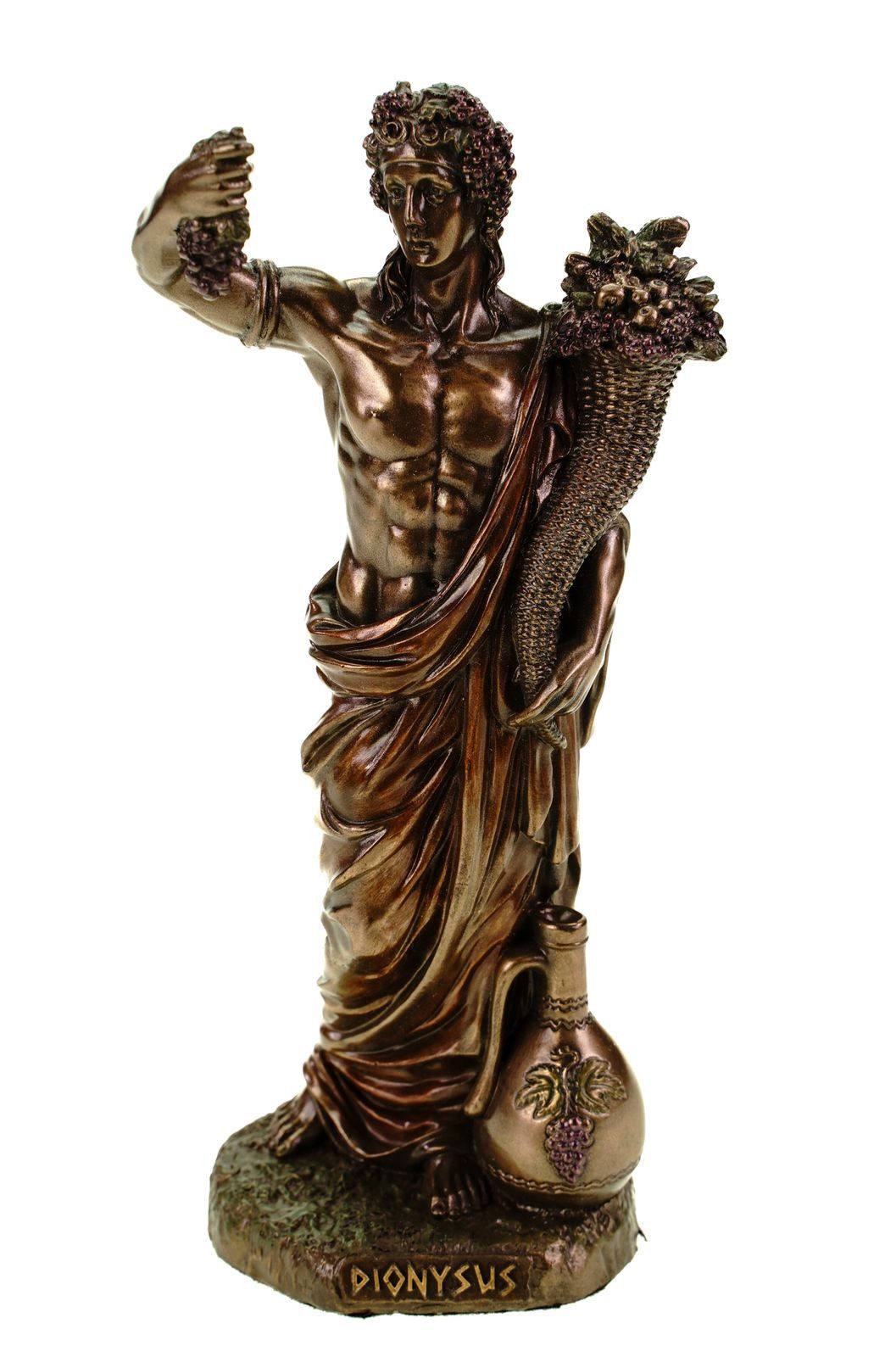 Dekofigur Dekofigur Dionysos Statue Griechischer Gott des Weines by Veronese