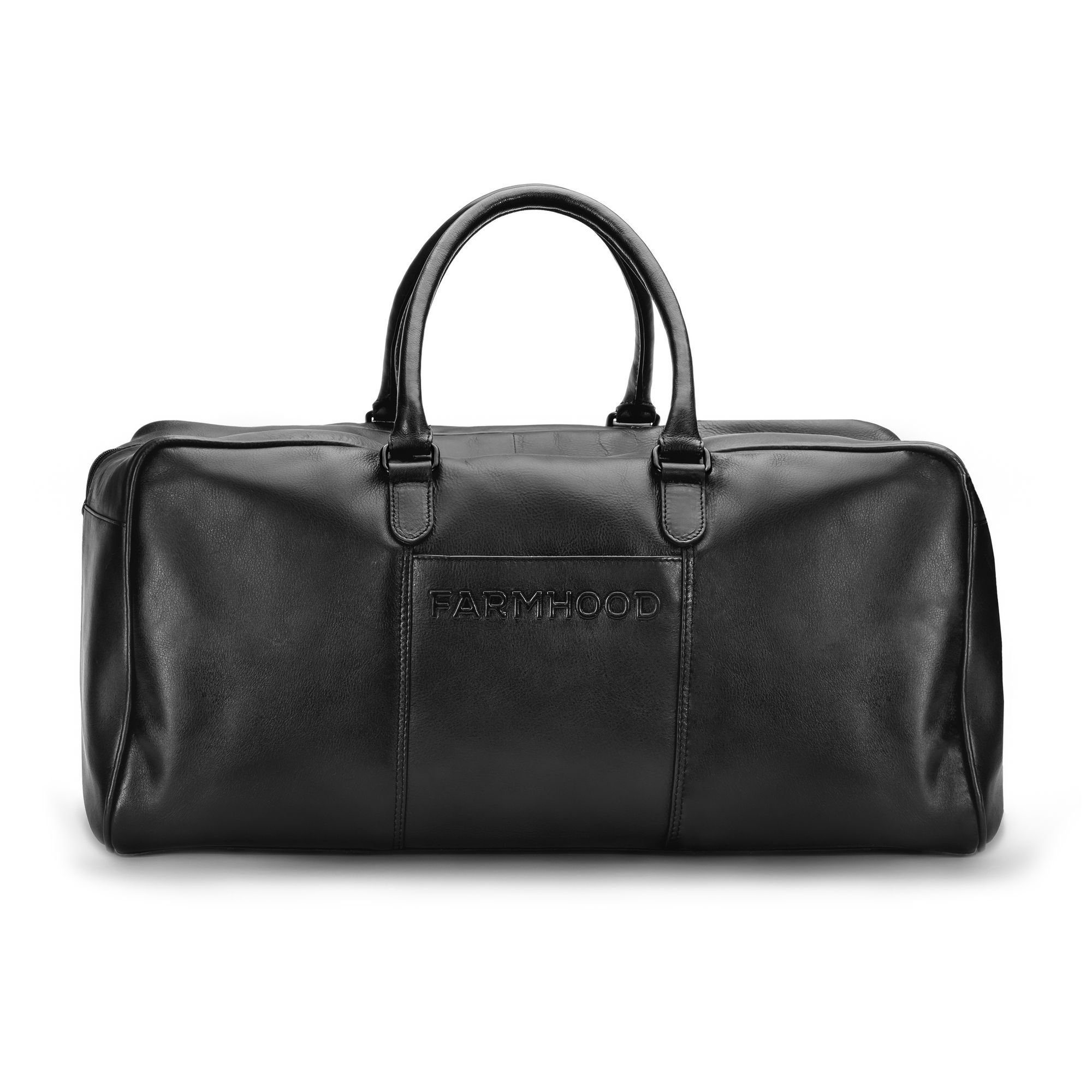 Farmhood Weekender Memphis, Leder black