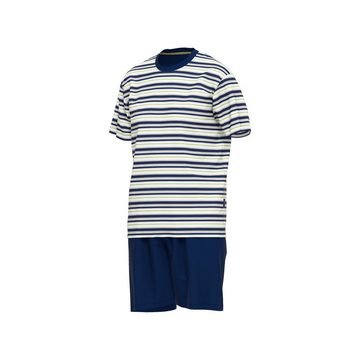 GÖTZBURG Pyjama Herren Shorty Schlafanzug (2 tlg) Baumwolle