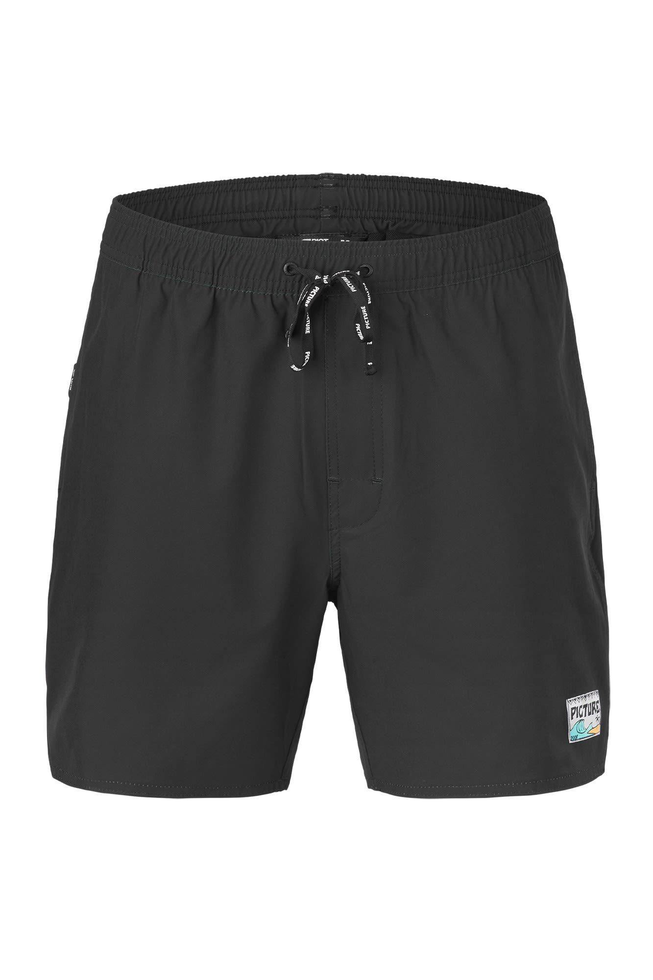 Picture Picture Solid Herren 15 Black Badeshorts Piau M Boardshorts