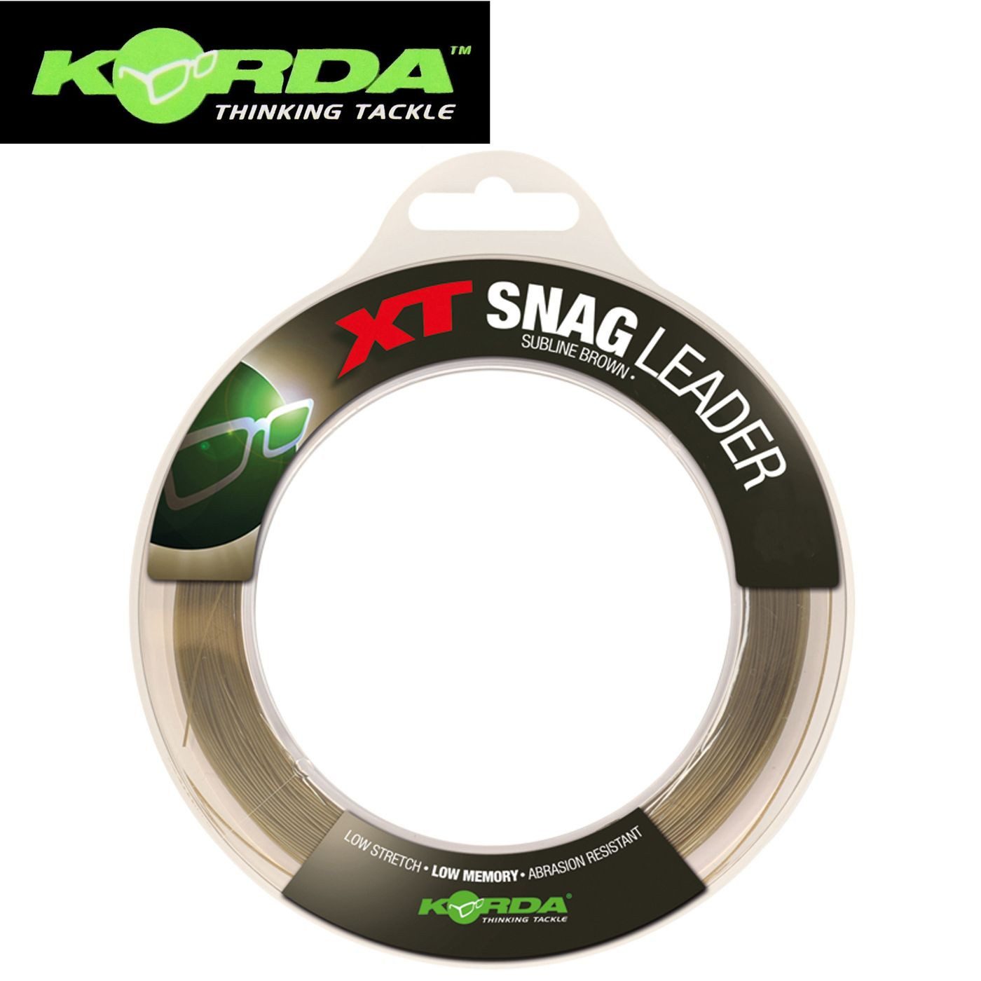 Korda Angelschnur Korda XT Snag Leader 100m - Schlagschnur, 0.55 m Länge, 0.55 mm Fadendurchmesser, (100-St)