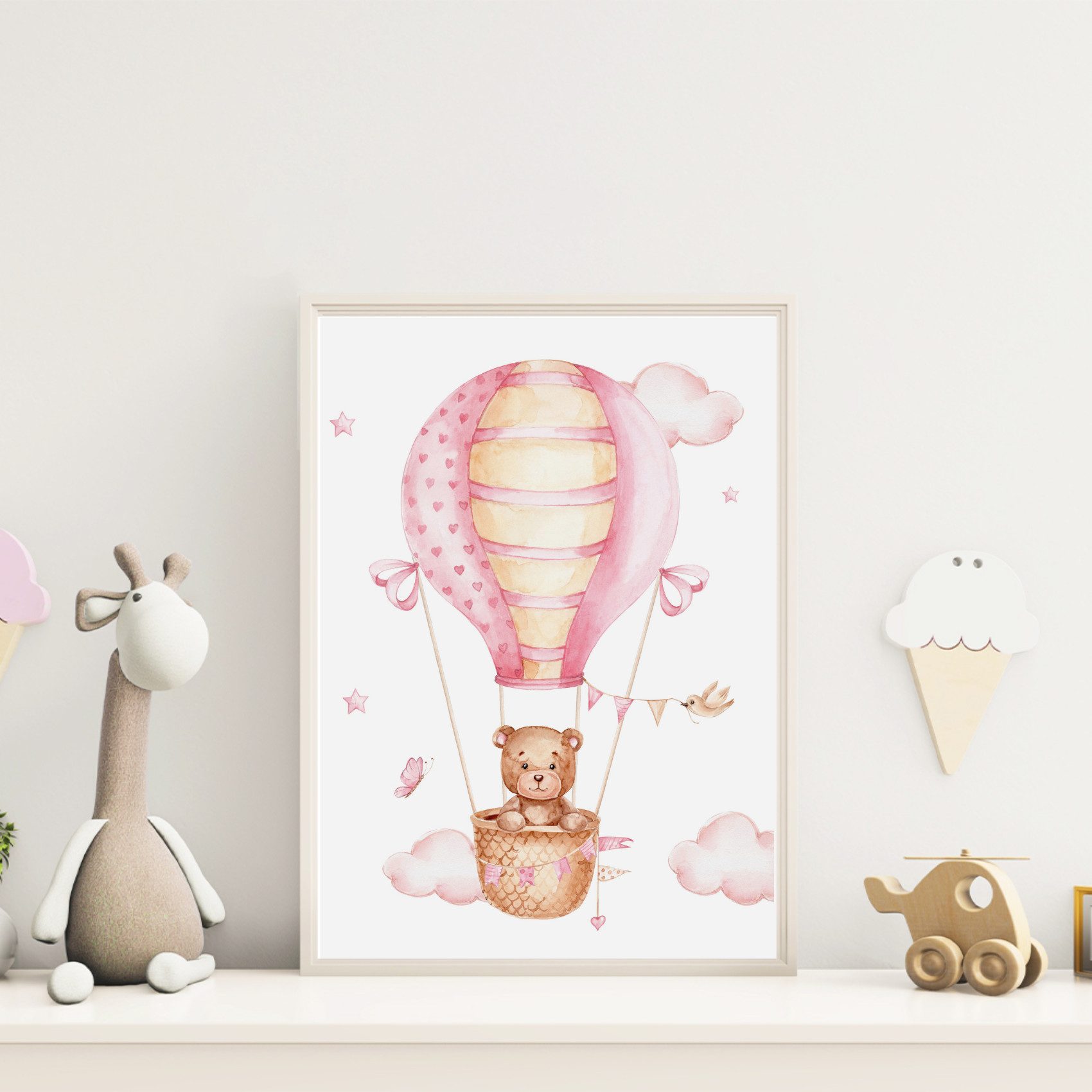 MeinBaby123® Poster Bilder Kinderzimmer, Poster Kinderzimmer Deko, Babyzimmer Deko, Spruch Wandbilder – Bild 4 von 5
