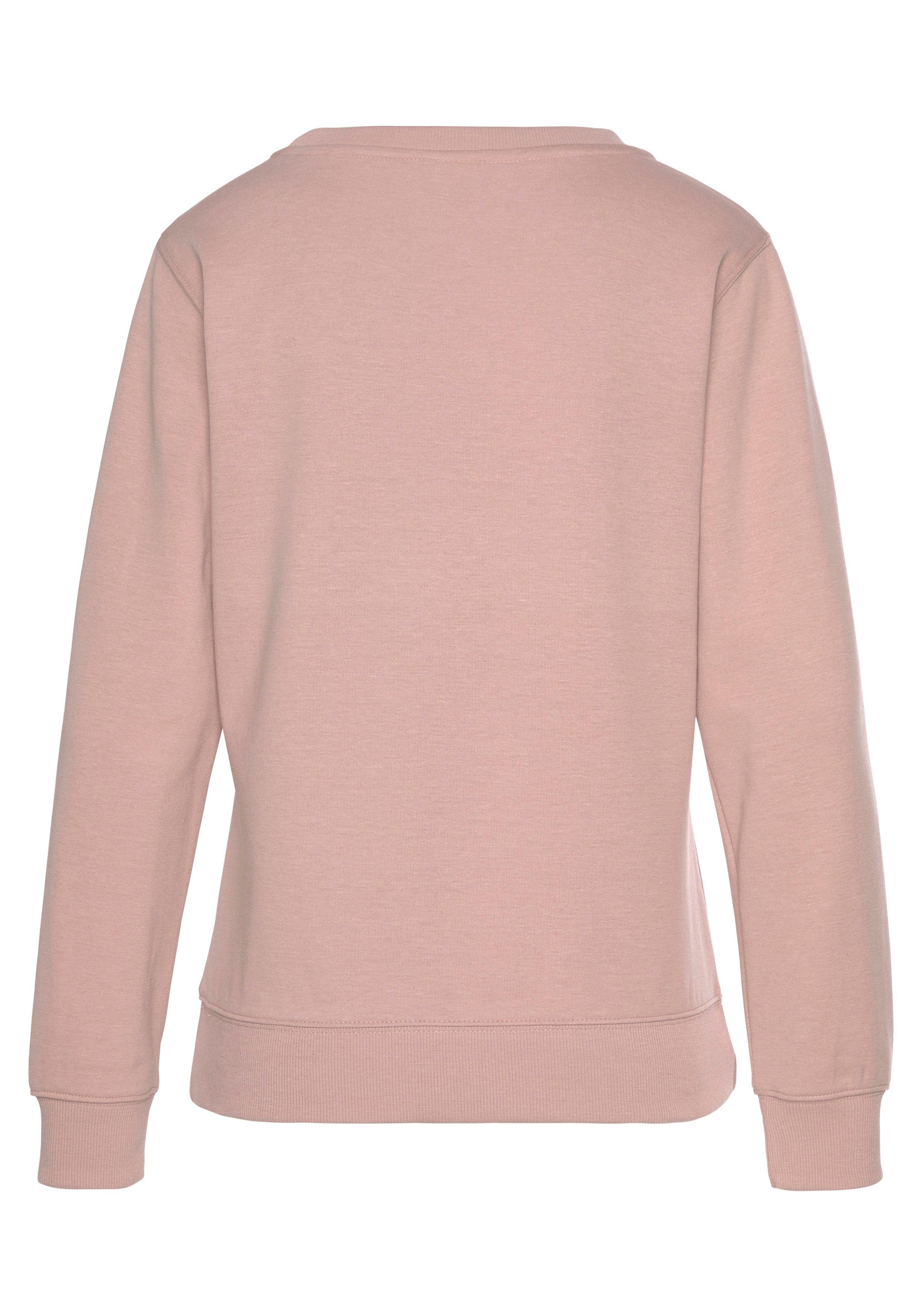 Bench. Loungewear Sweatshirt mit runder Logostickerei, Loungwear – Bild 4 von 5