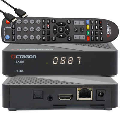 OCTAGON Streaming-Box SX887 HD H.265 IP HEVC Smart IPTV Box