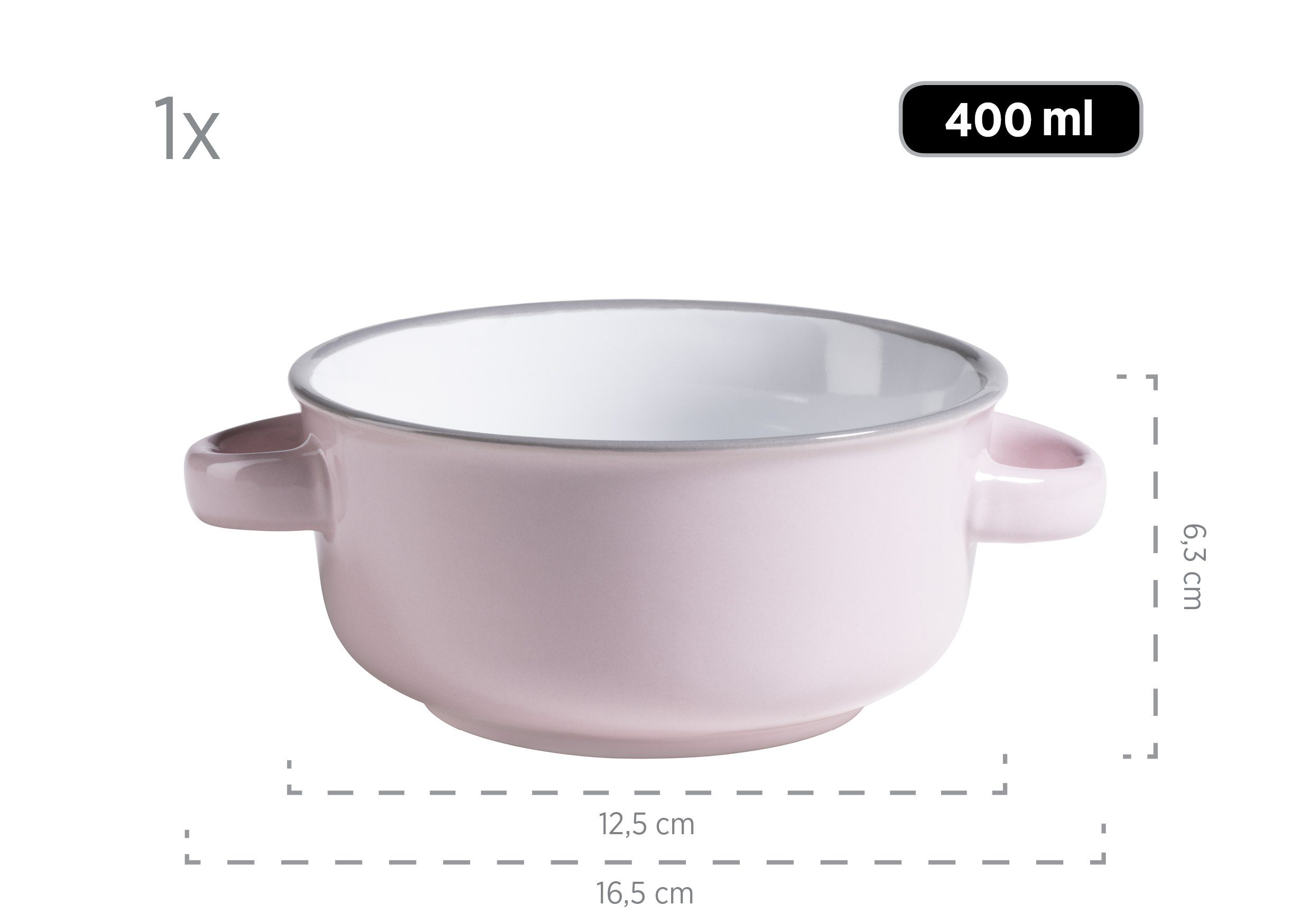 MÄSER Suppenteller Maila, (4 St)