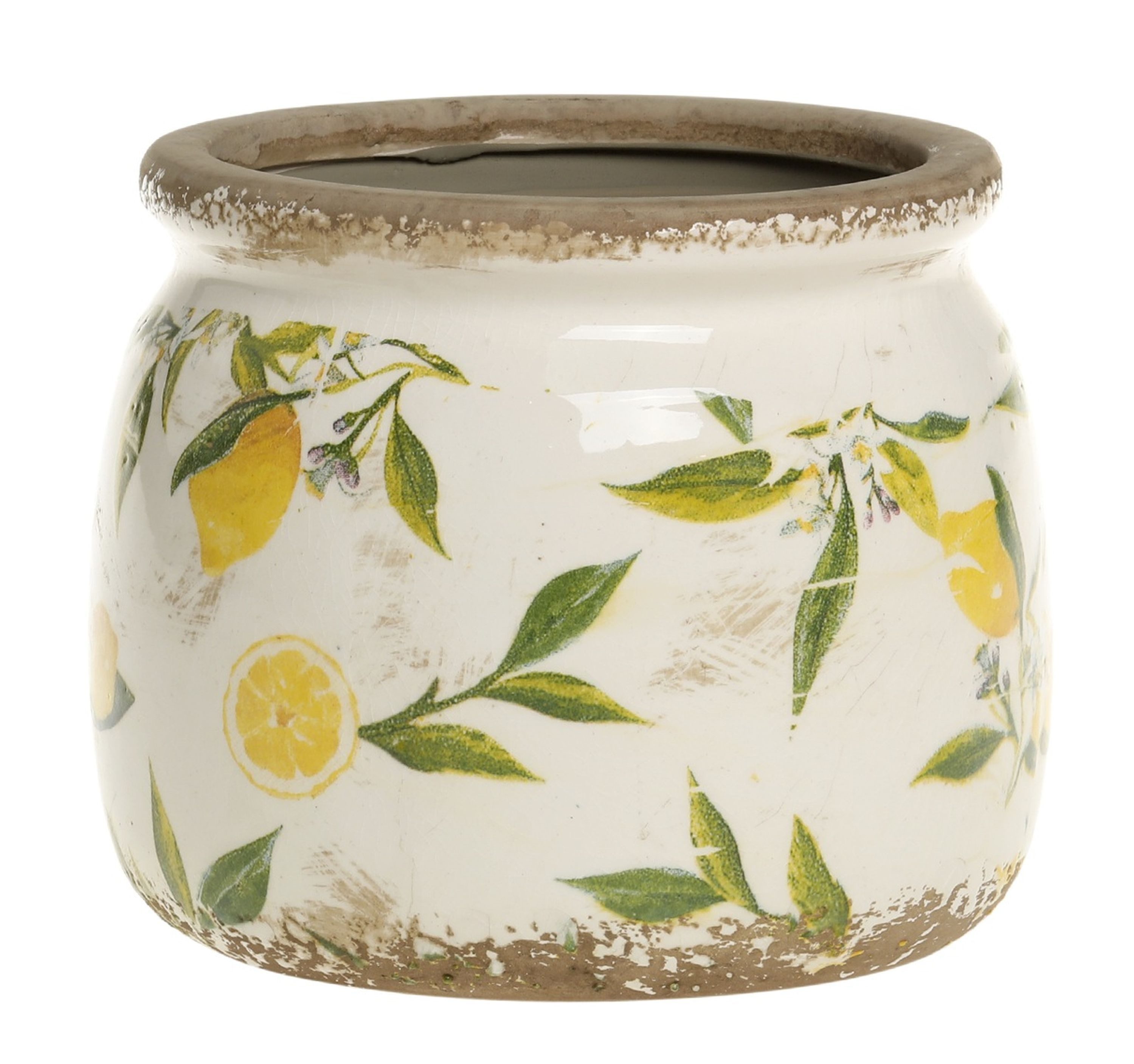 Chic Antique Blumentopf Chic Antique - Blumentopf Übertopf Blumenübertopf Keramik