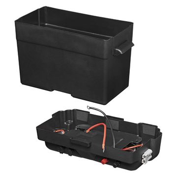 ProPlus Batteriebox mit USB und Voltmeter 35x18x23 cm Powerbank