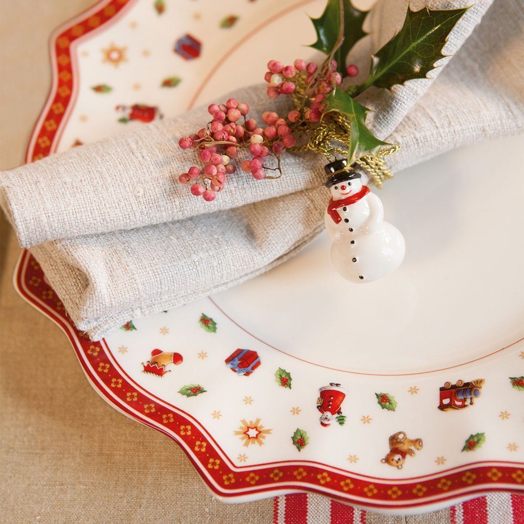 Villeroy & Boch Speiseteller Toy's Delight Speiseteller, (1 St), Premium Porcelain, 1 Stck, Handw., mikrow.sicher