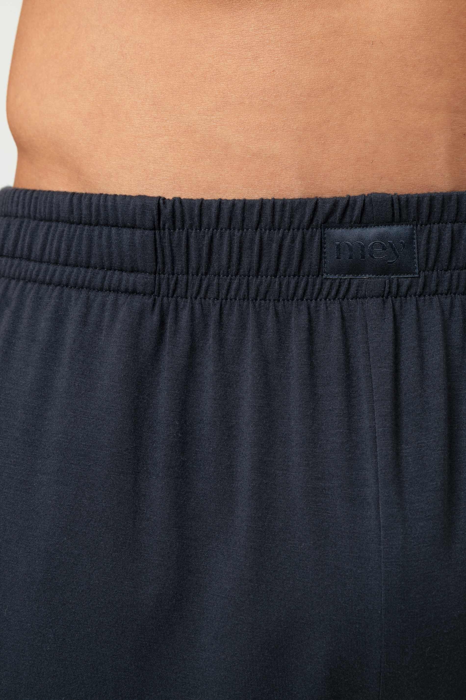 Mey Schlafhose Mey Hose kurz Serie Jefferson Uni Shorts (1-tlg) Softe Pyjamahose, Uni, Jersey, Modal