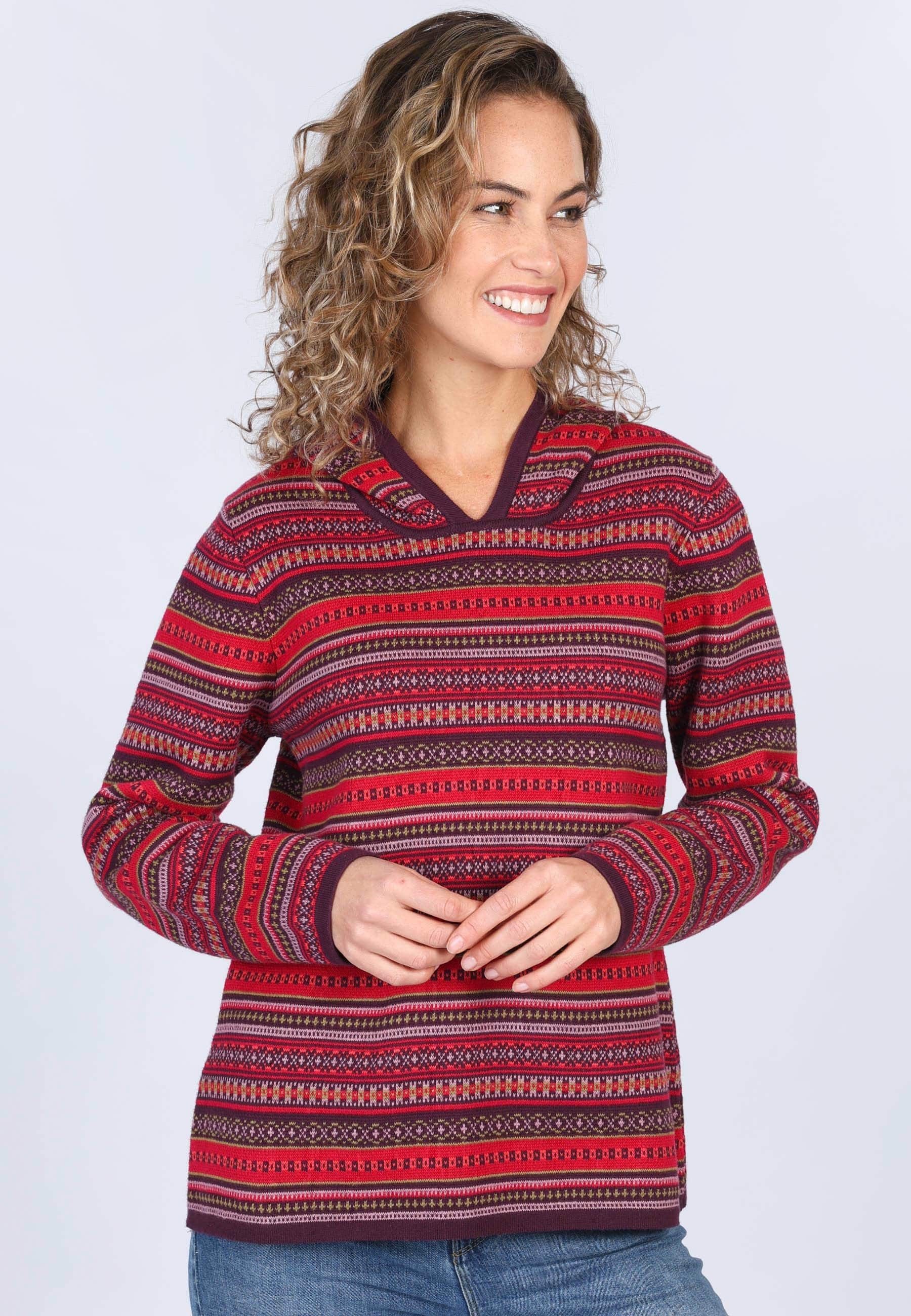 Sorgenfri Sylt Strickpullover Abella Ikat