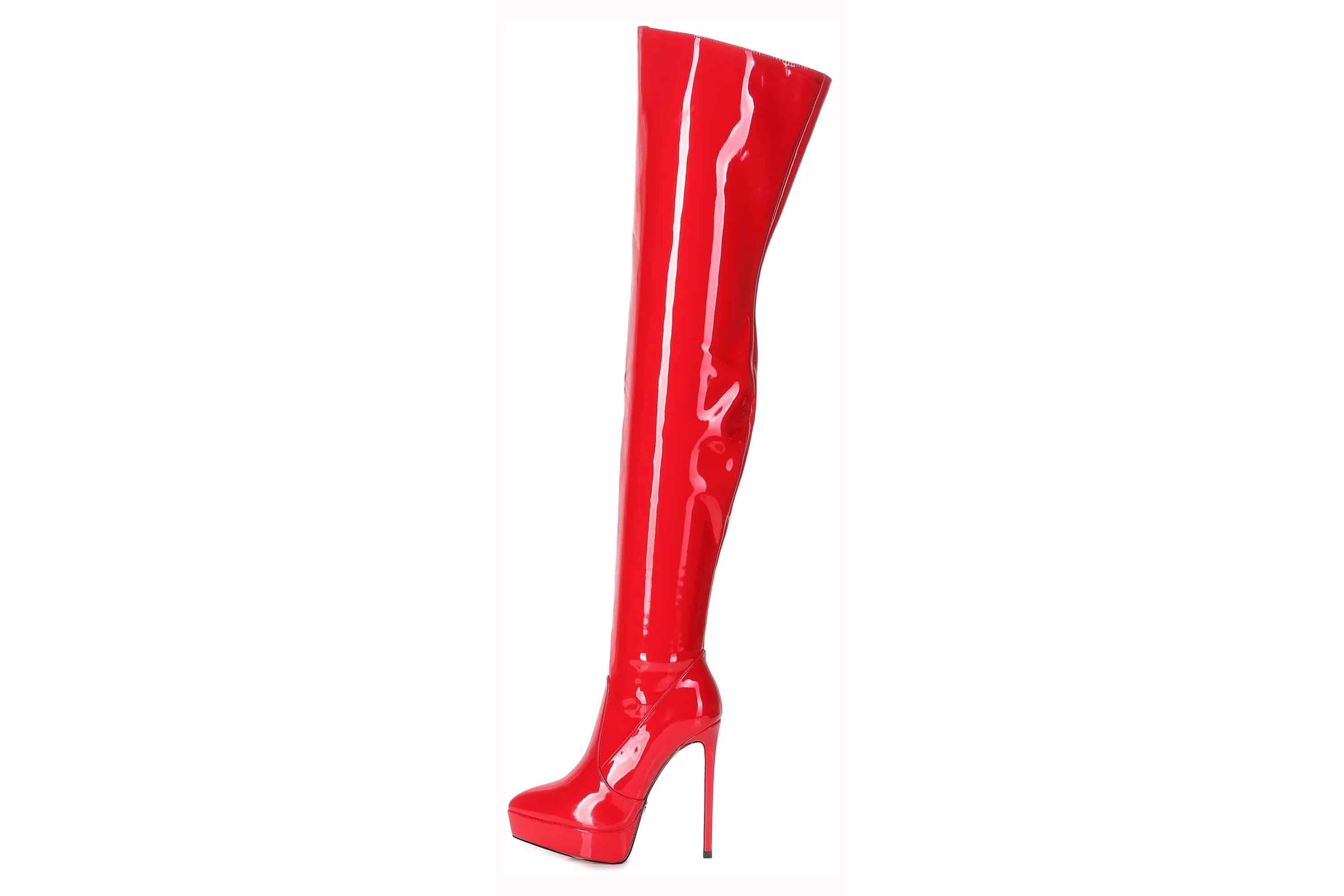 Giaro [D2C] SPIRE RED SHINY Stiefel