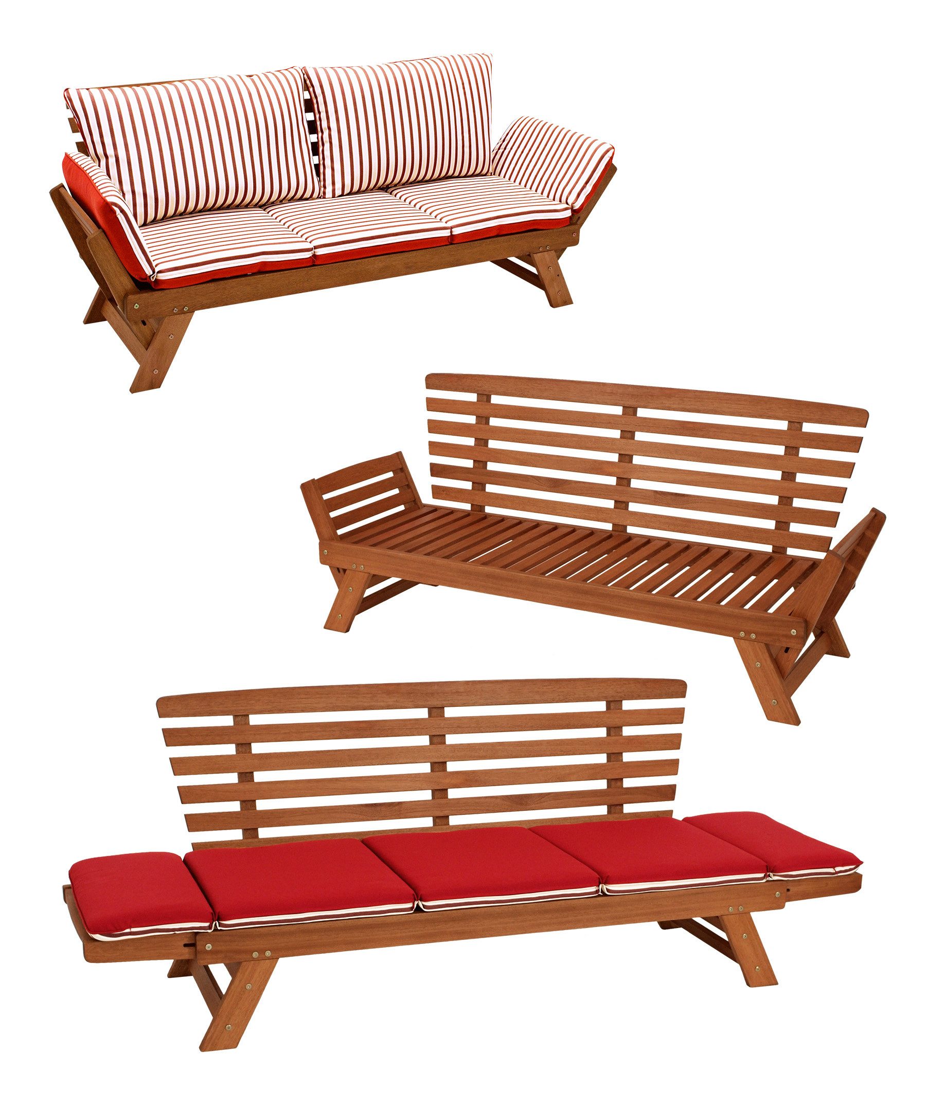 DEGAMO Gartenliege Liegesofa TIROL, 1 St., günstig online kaufen