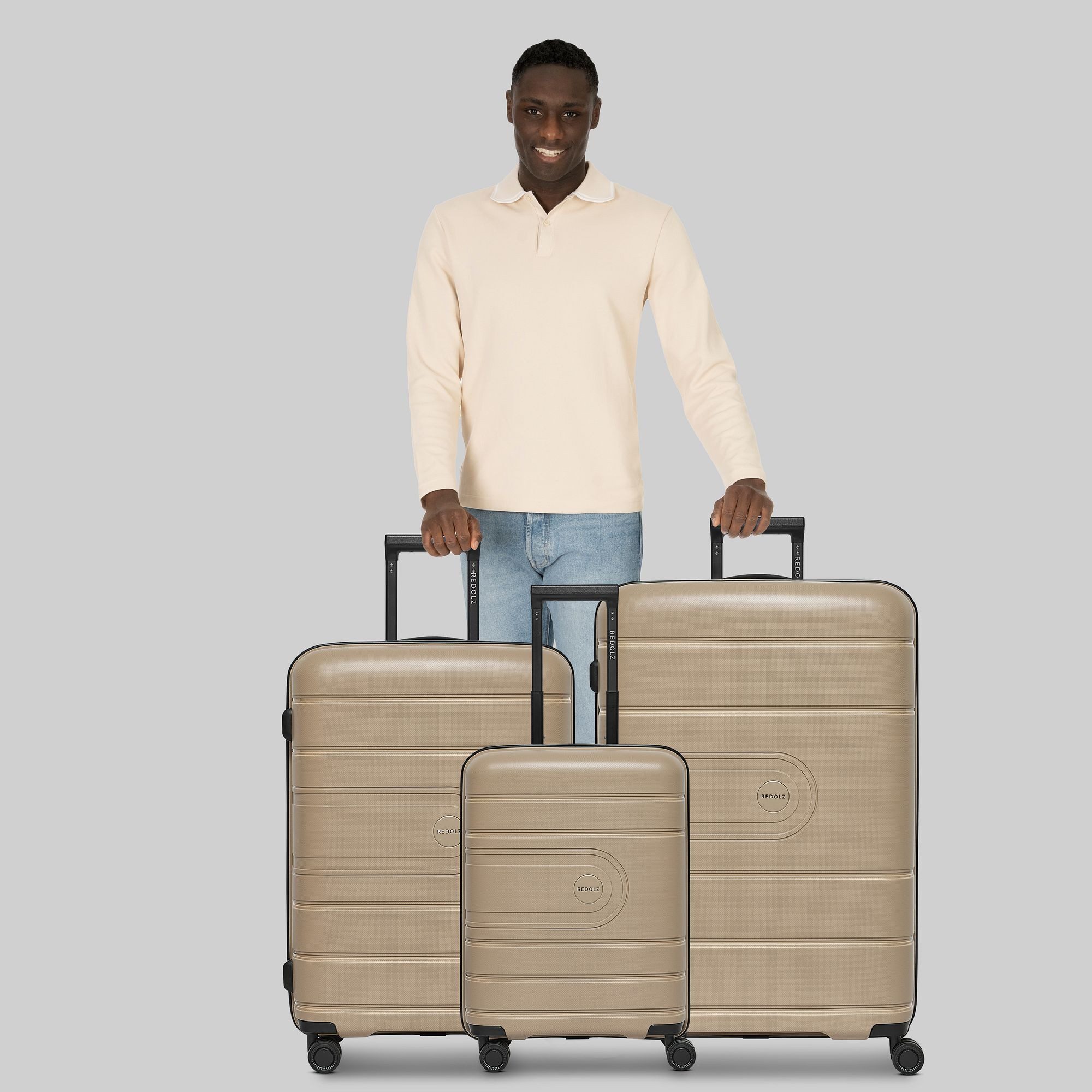 Redolz Trolleyset Essentials 11, 4 Rollen, (3-teilig, 3 tlg), Polypropylen günstig online kaufen