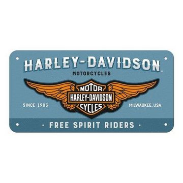 Nostalgic-Art Metallschild Hängeschild - Harley-Davidson - Harley-Davidson Logo