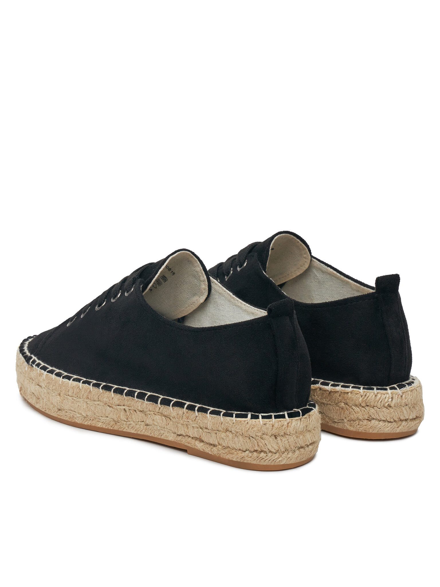 DeeZee Deezee Damen-Espadrilles Schwarze ZF230819 Espadrille