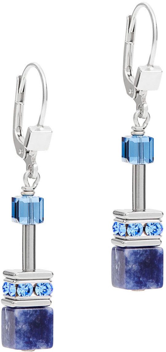 COEUR DE LION Paar Ohrhänger Schmuck Edelstahl GeoCUBE® Iconic Precious Wür günstig online kaufen