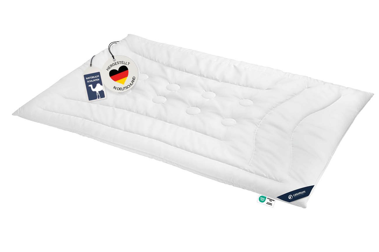 casimum Naturhaarbettdecke LUXUS Kamelhaardecke 135x200, 155x220, 200x200 & günstig online kaufen