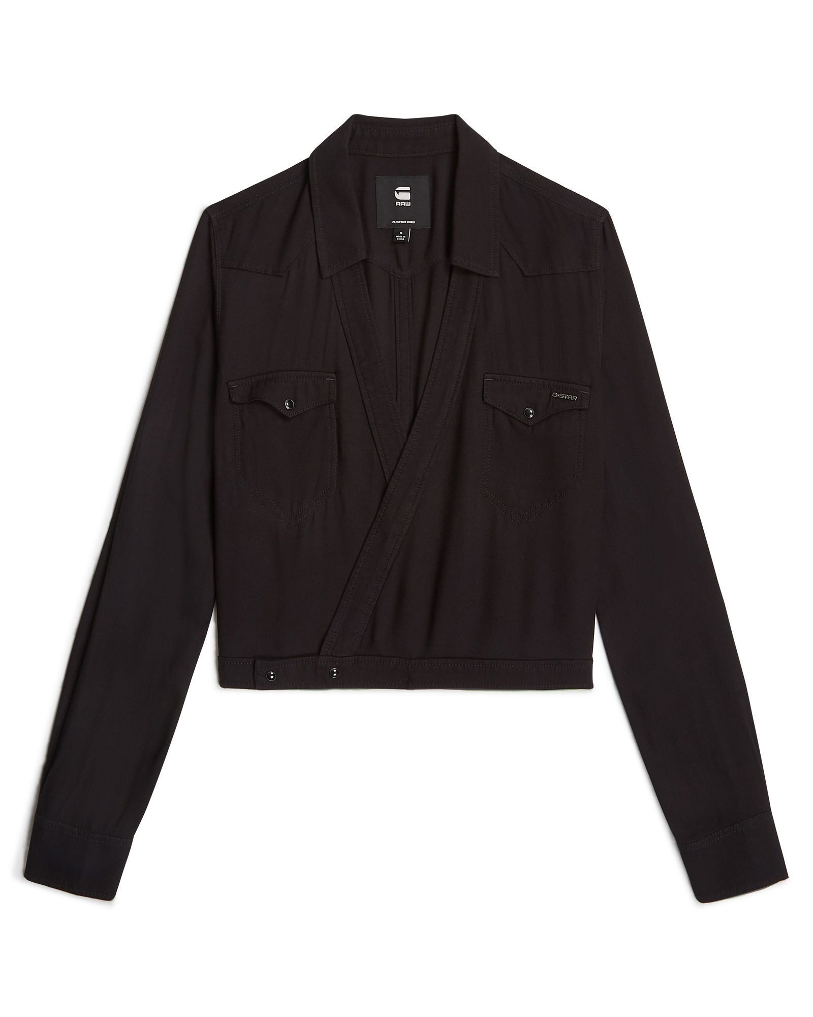 G-STAR Langarmshirt Tacoma Wrap Hemd