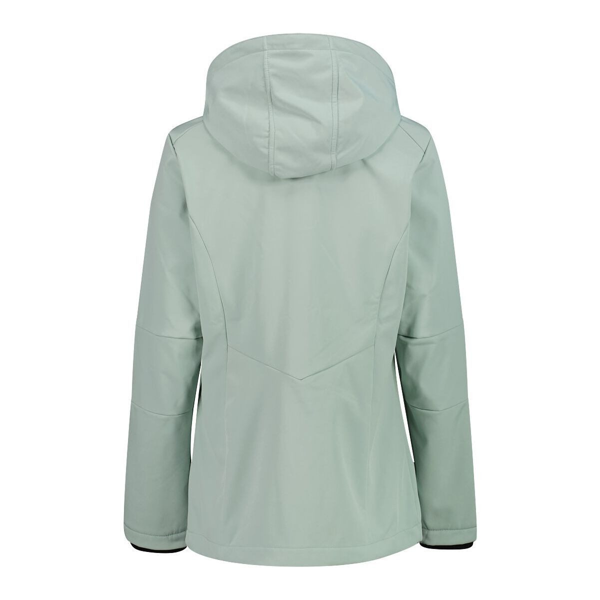 CMP Softshelljacke Woman Jacket DET. Hood Funktionelle Damenjacke mit abnehmbarer Kapuze, wasserdicht und – Bild 2 von 3