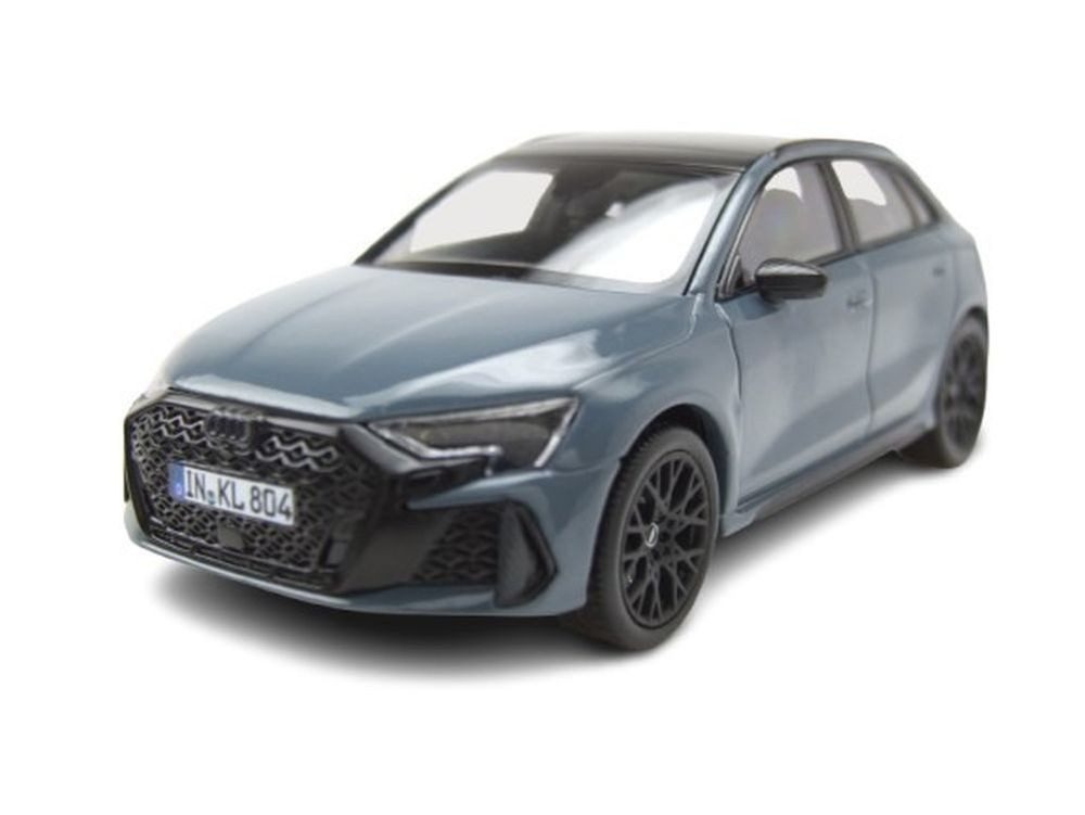 Norev Modellauto Audi RS3 2025 grau, Maßstab 1:43
