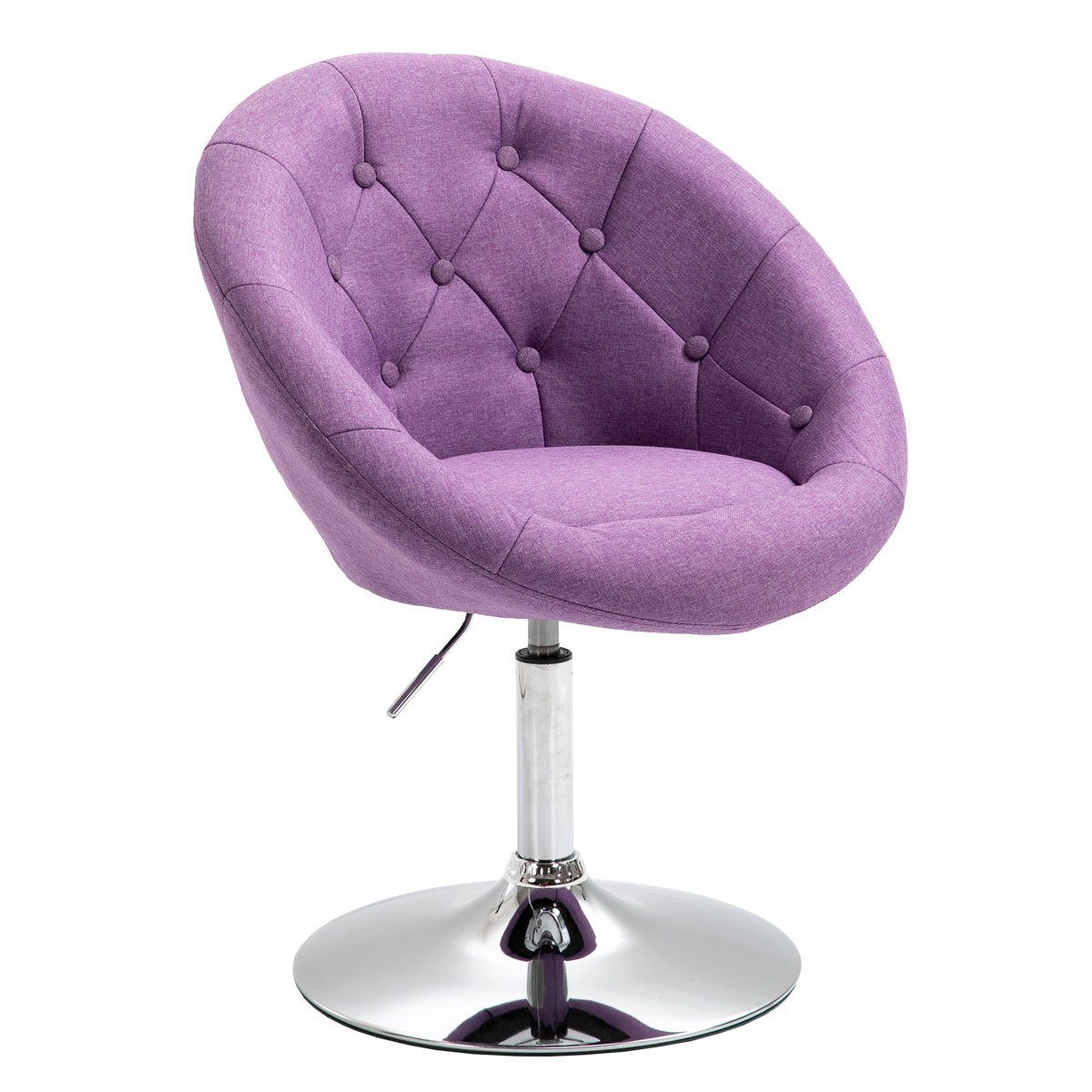 SVITA Chesterfield-Sessel HAVANNA, Retro-Design,Tellerfuß,stufenlos höhenverstellbar