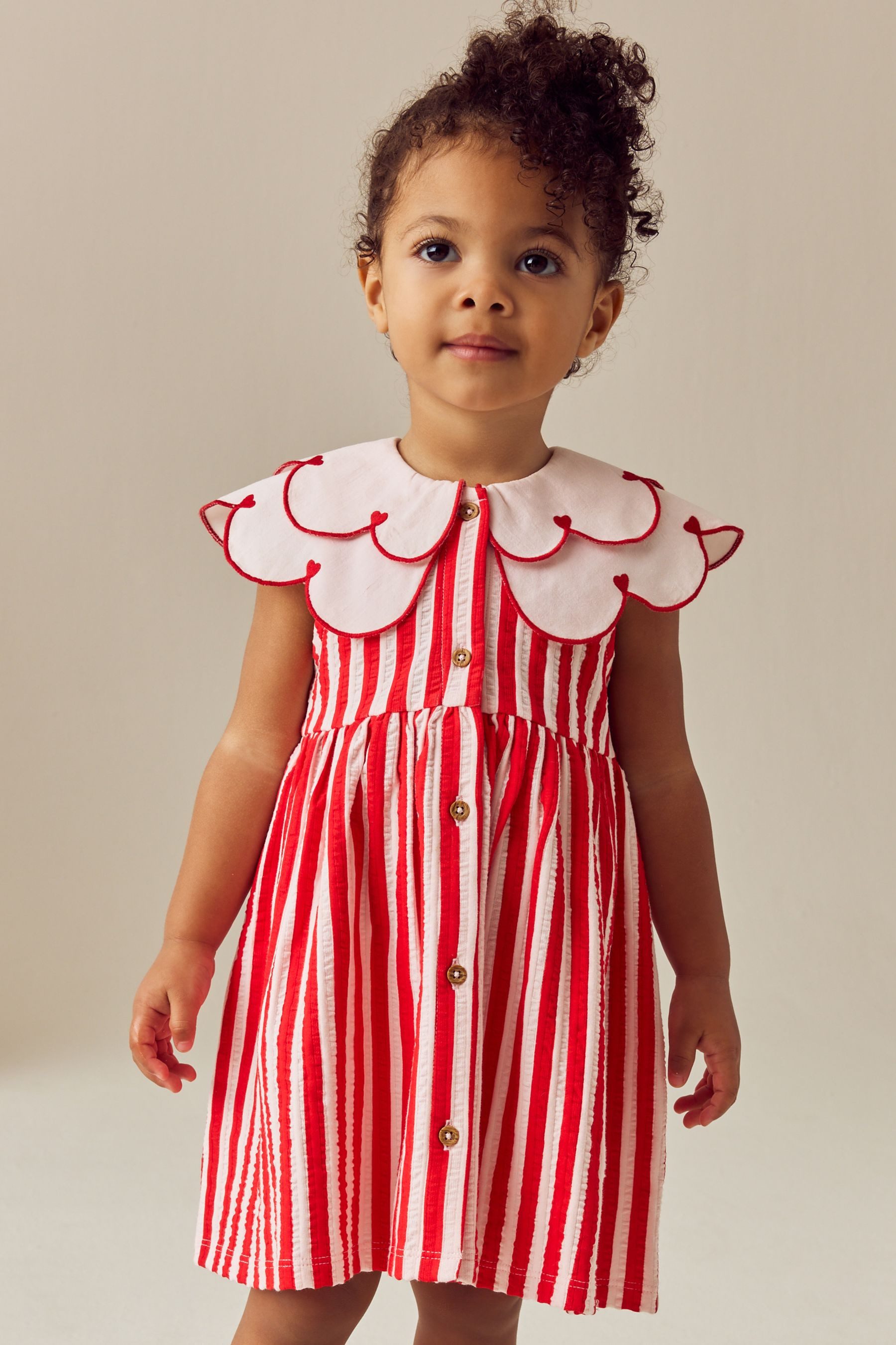 Next Sommerkleid Ärmelloses Kleid mit Kragen günstig online kaufen