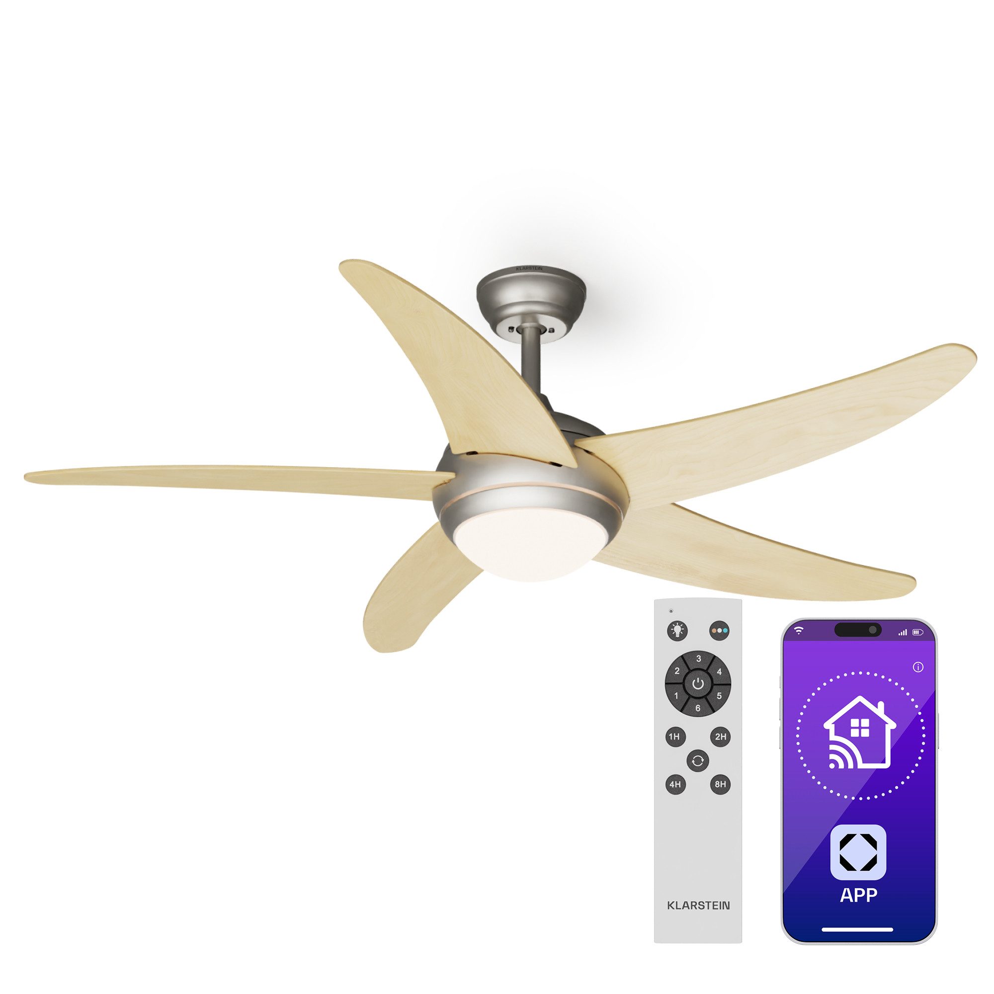Klarstein Bodenventilator Bolero Smart Deckenventilator, Deckenventilatoren günstig online kaufen