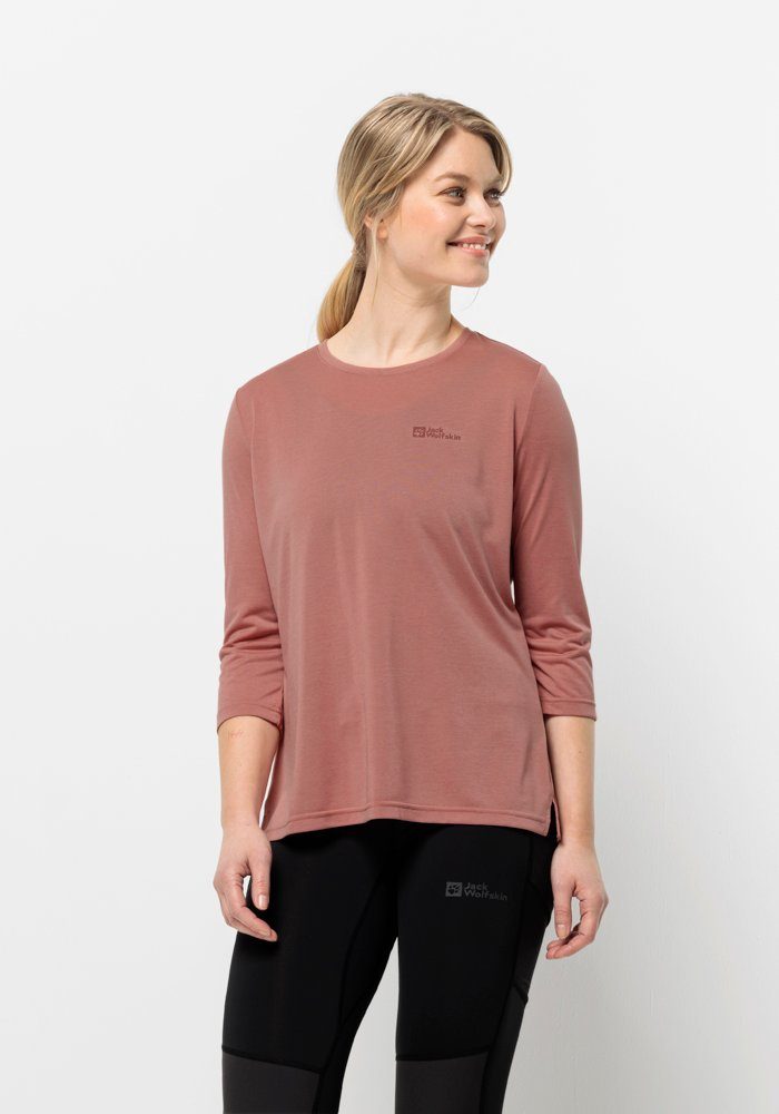 Jack Wolfskin Funktionsshirt blush-powder 3/4 T W CROSSTRAIL