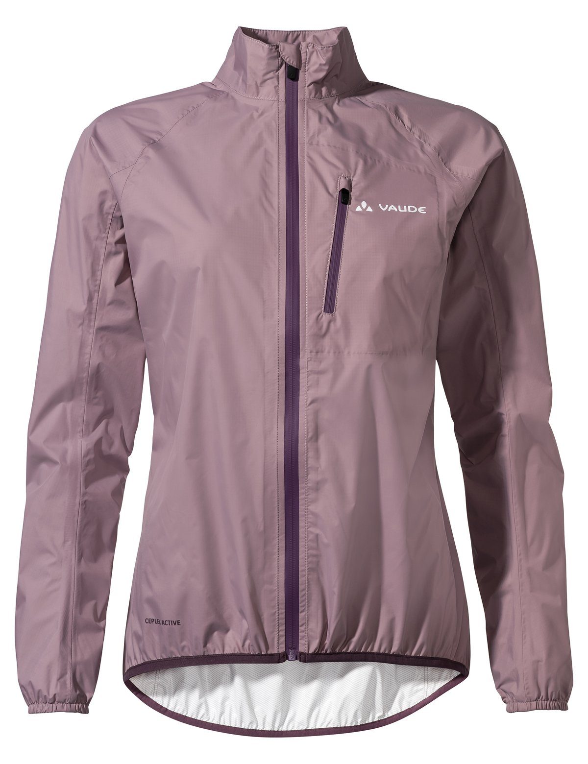 VAUDE Outdoorjacke Women's Drop Jacket III (1-St) Klimaneutral kompensiert lilac dusk