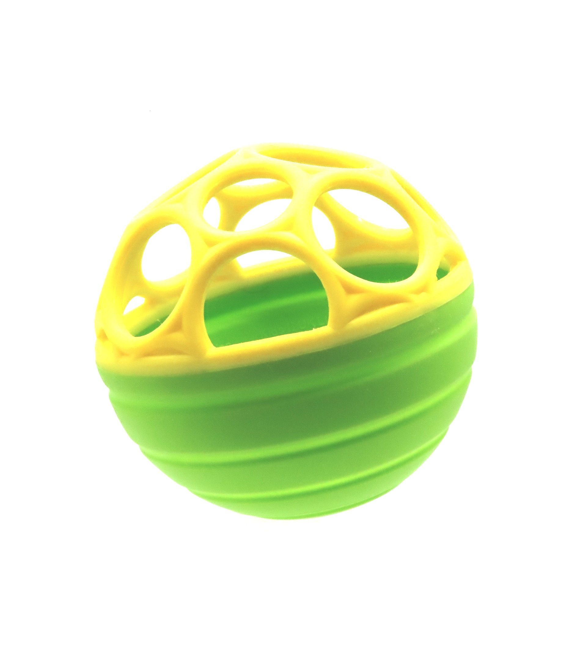 Monate - für Baby Flexibler - 10cm BPA-freier Kunststoff Ball ab 0 Stapelball Spielball LIMDIX
