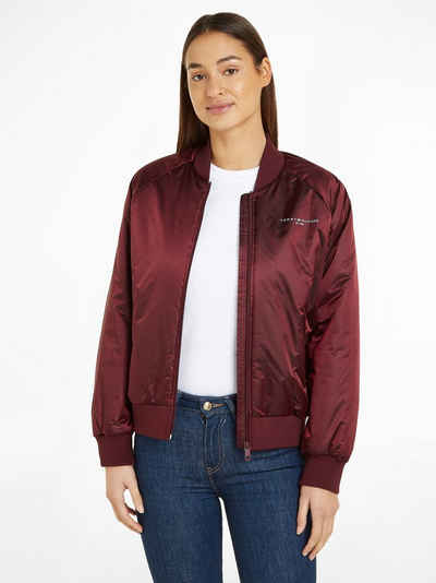 Tommy Hilfiger Bomberjacke ESS MINI CORP REGULAR BOMBER mit Tommy Hilfiger Markenlabel