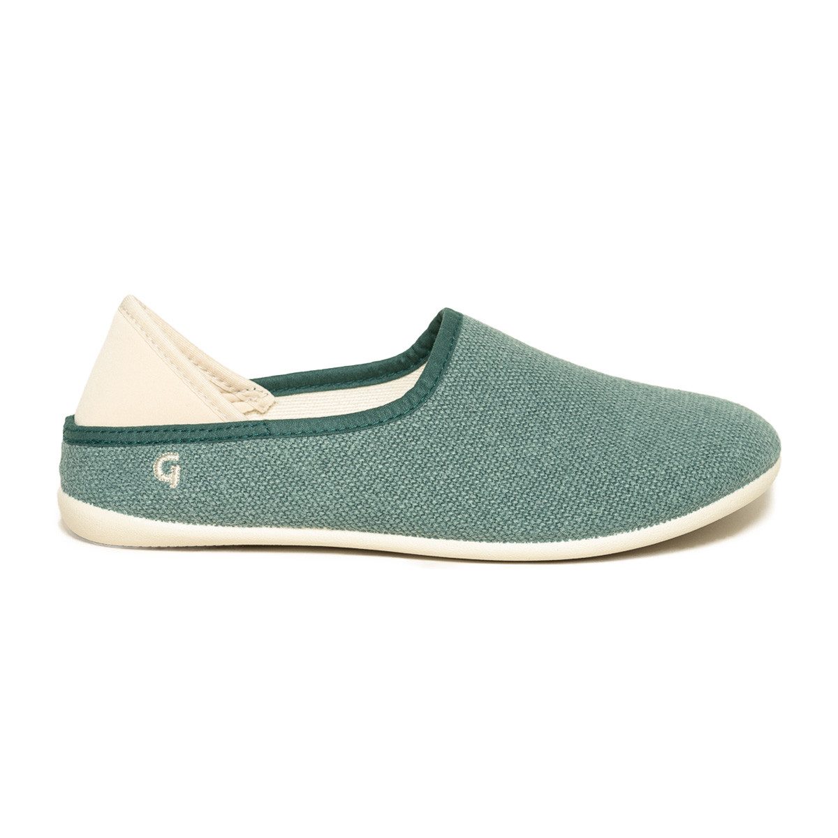 Gottstein Linen Slip-On Hausschuh Hausschuh - Atmungsaktives Material für hohen Tragekomfort