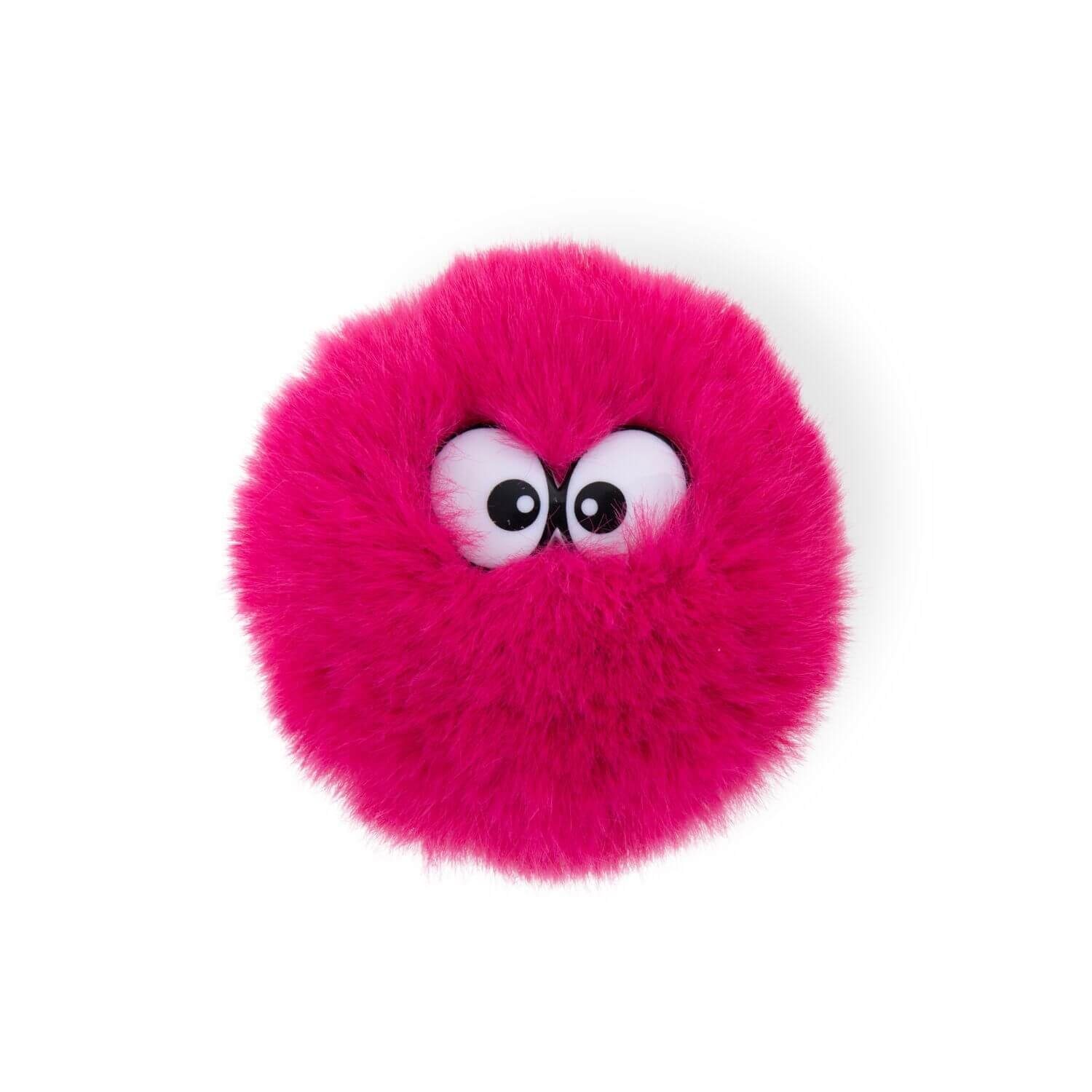 ergobag Schulranzen-Patch Flausch-Klettie Pink-Flausch, Polyester