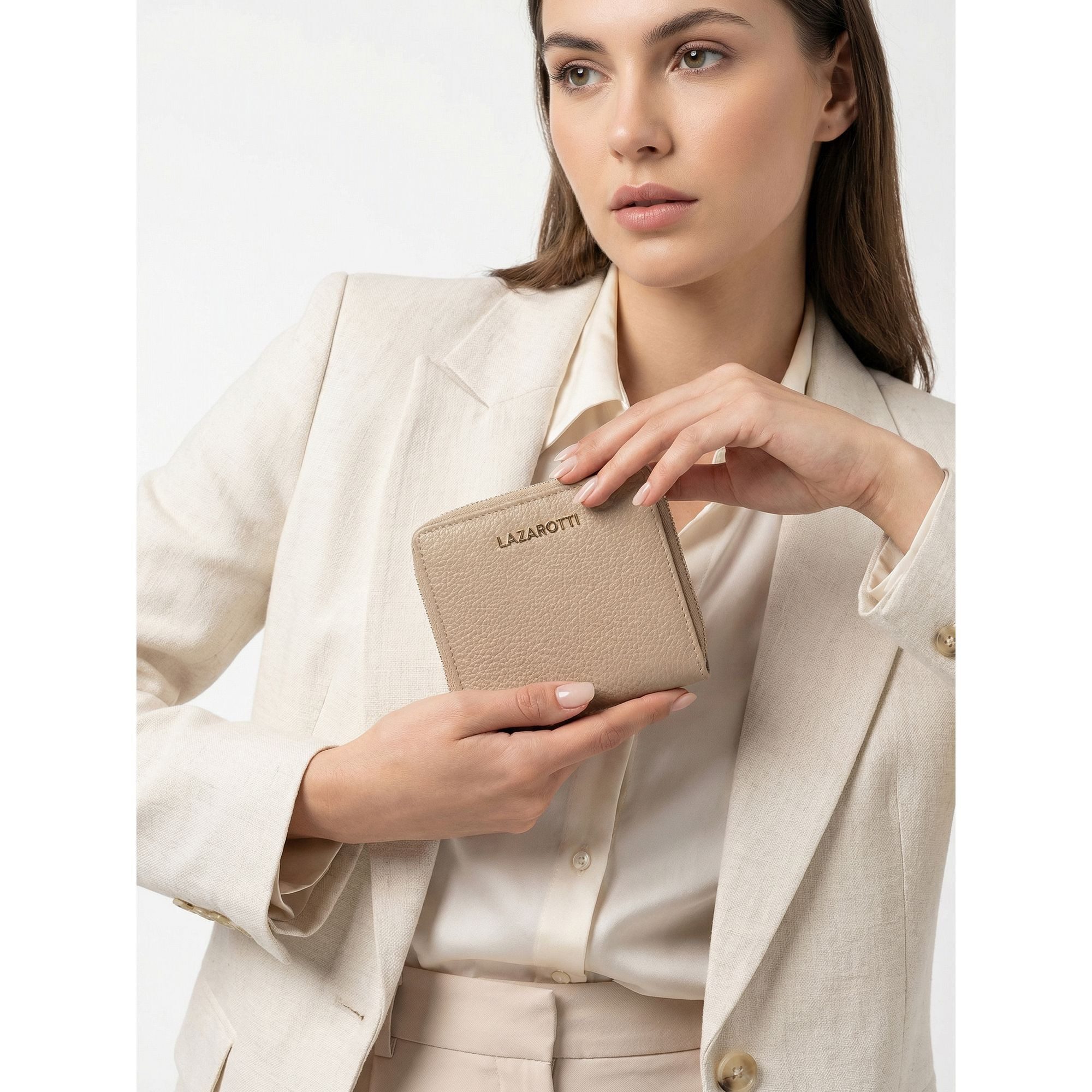 Lazarotti Geldbörse Bologna Leather, Leder